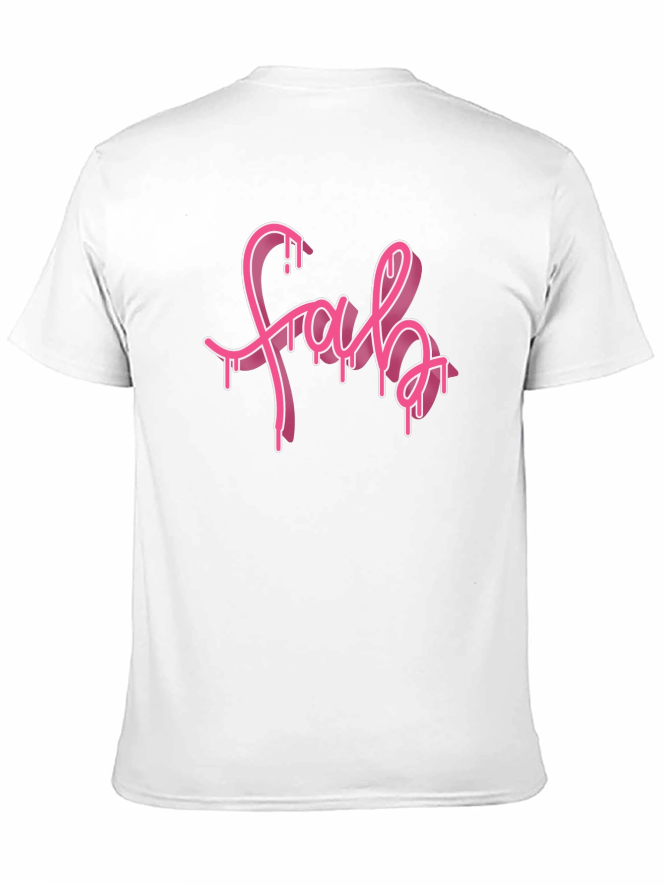 Fab Drip Tee - Trendy Graphic Black T-Shirt
