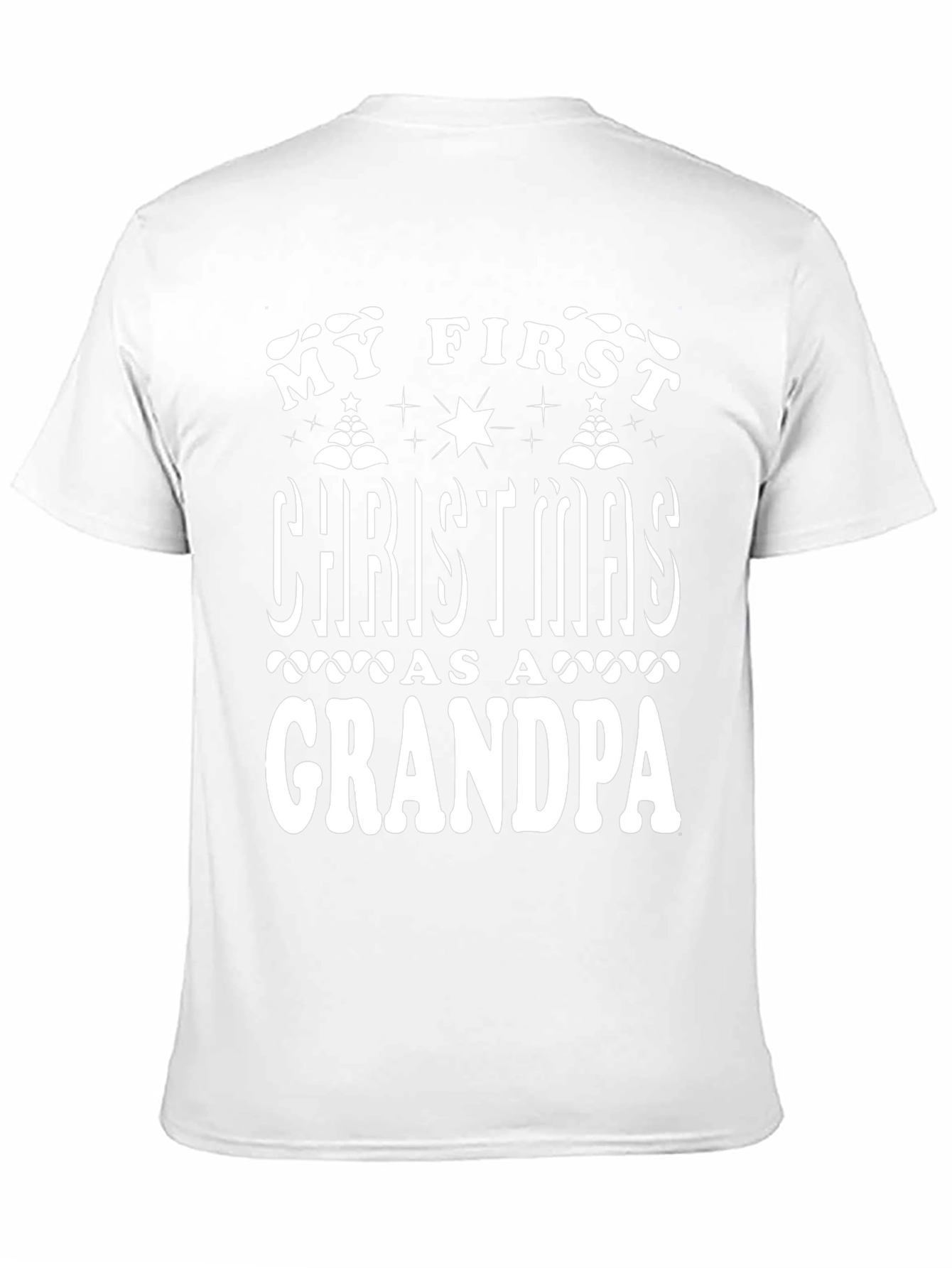 First Christmas Grandpa T-Shirt - Holiday Apparel