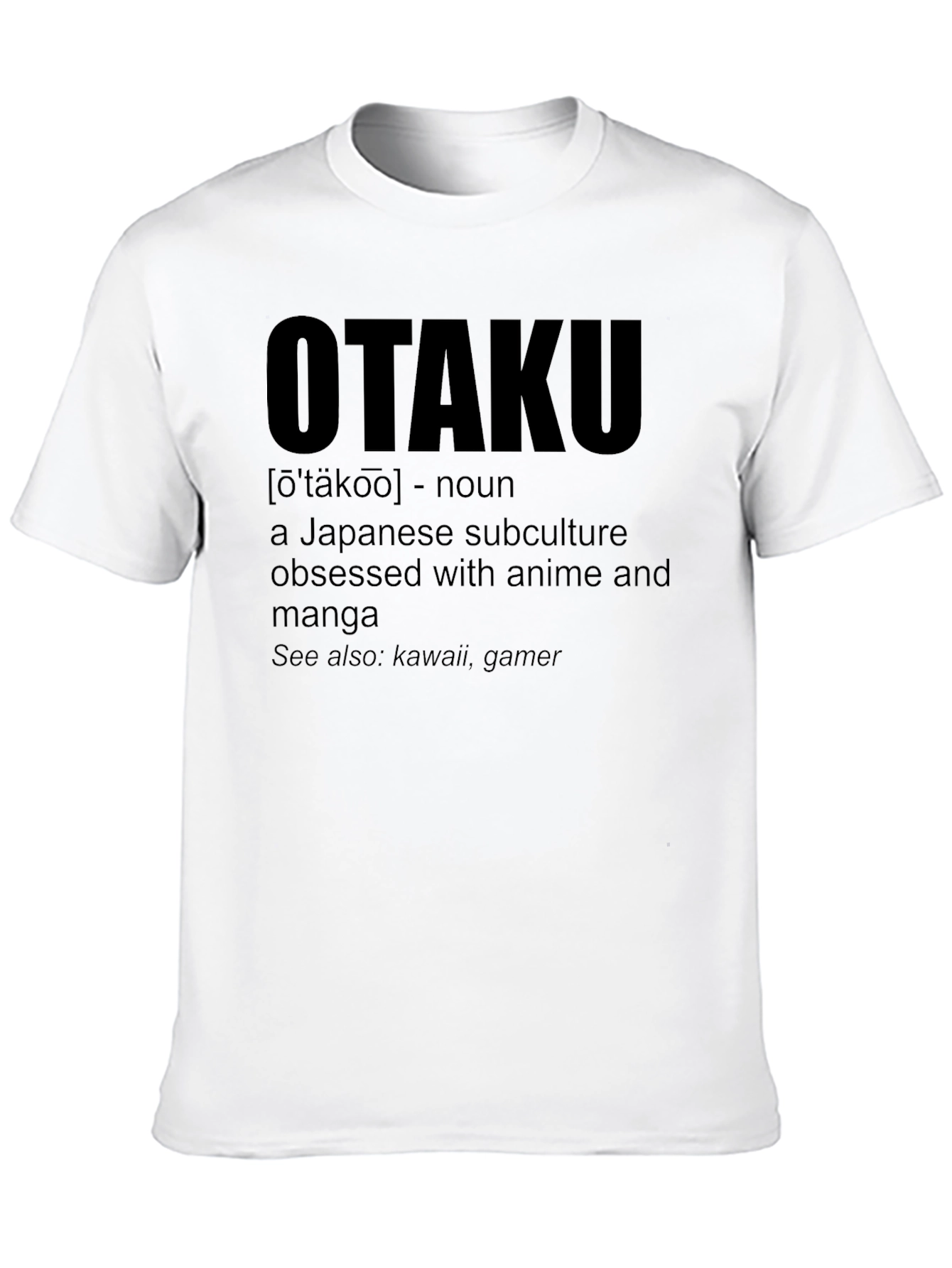 Otaku Definition T-Shirt - Anime & Manga Fan Apparel