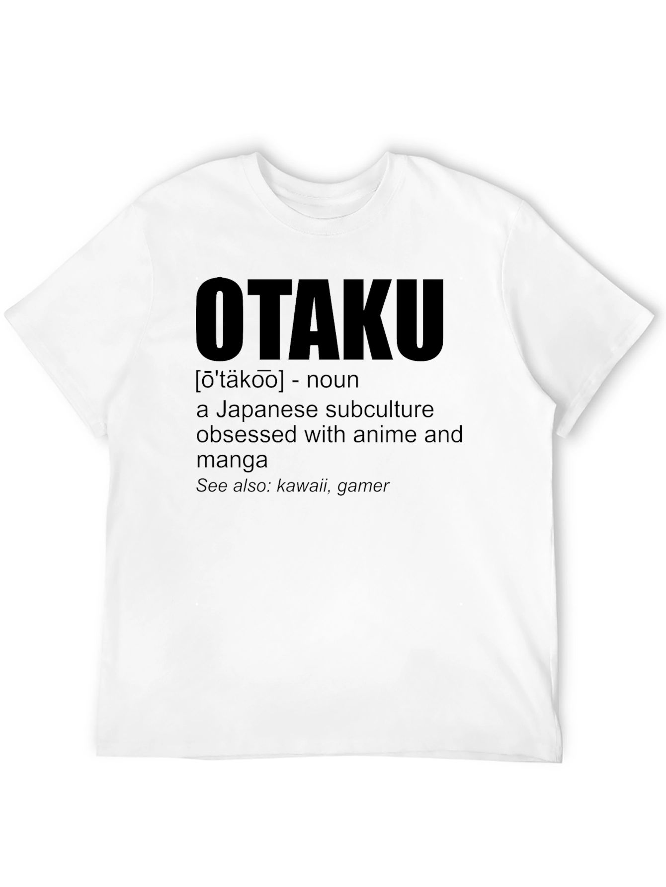 Otaku Definition T-Shirt - Anime & Manga Fan Apparel