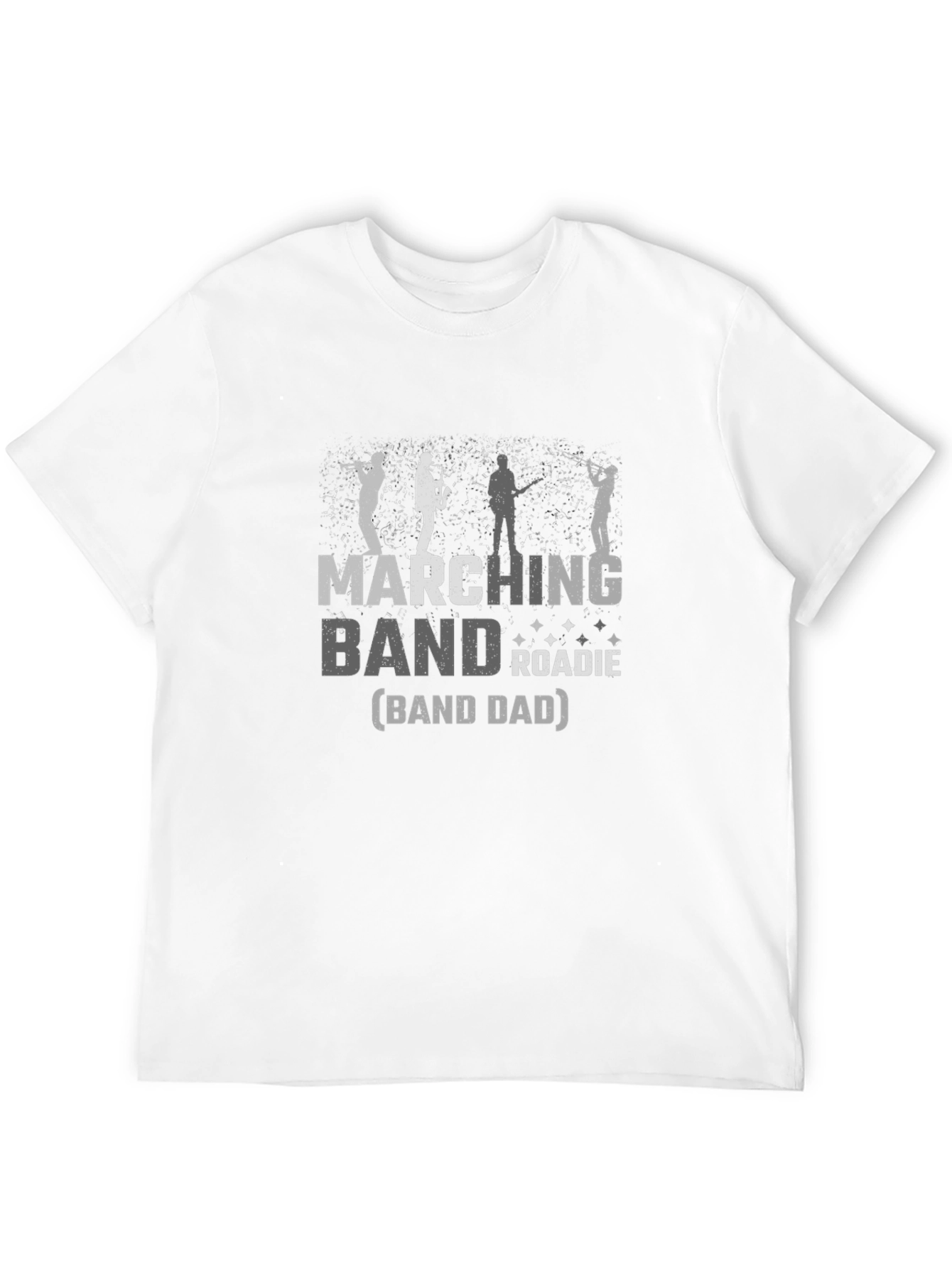 Marching Band Roadie Dad T-Shirt