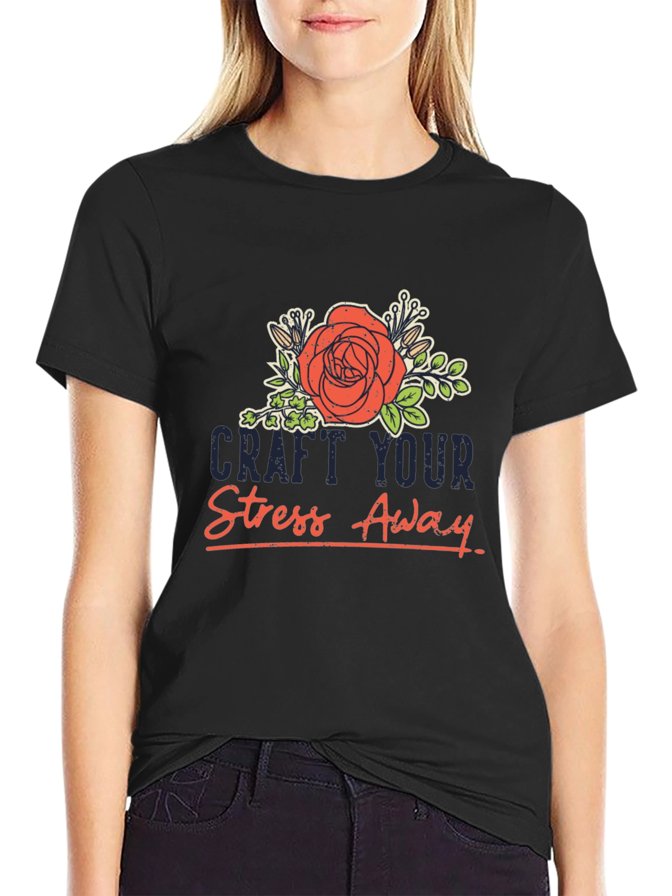 Craft Your Stress Away Graphic Tee