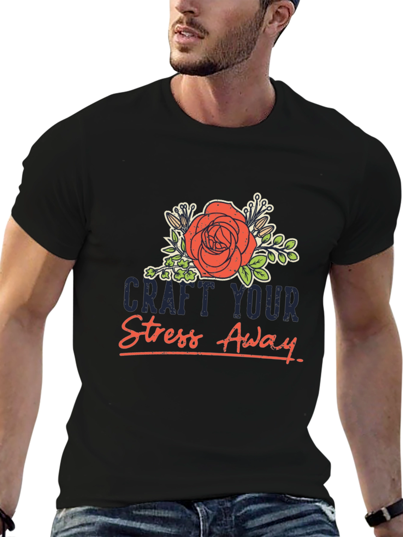 Craft Your Stress Away Graphic Tee
