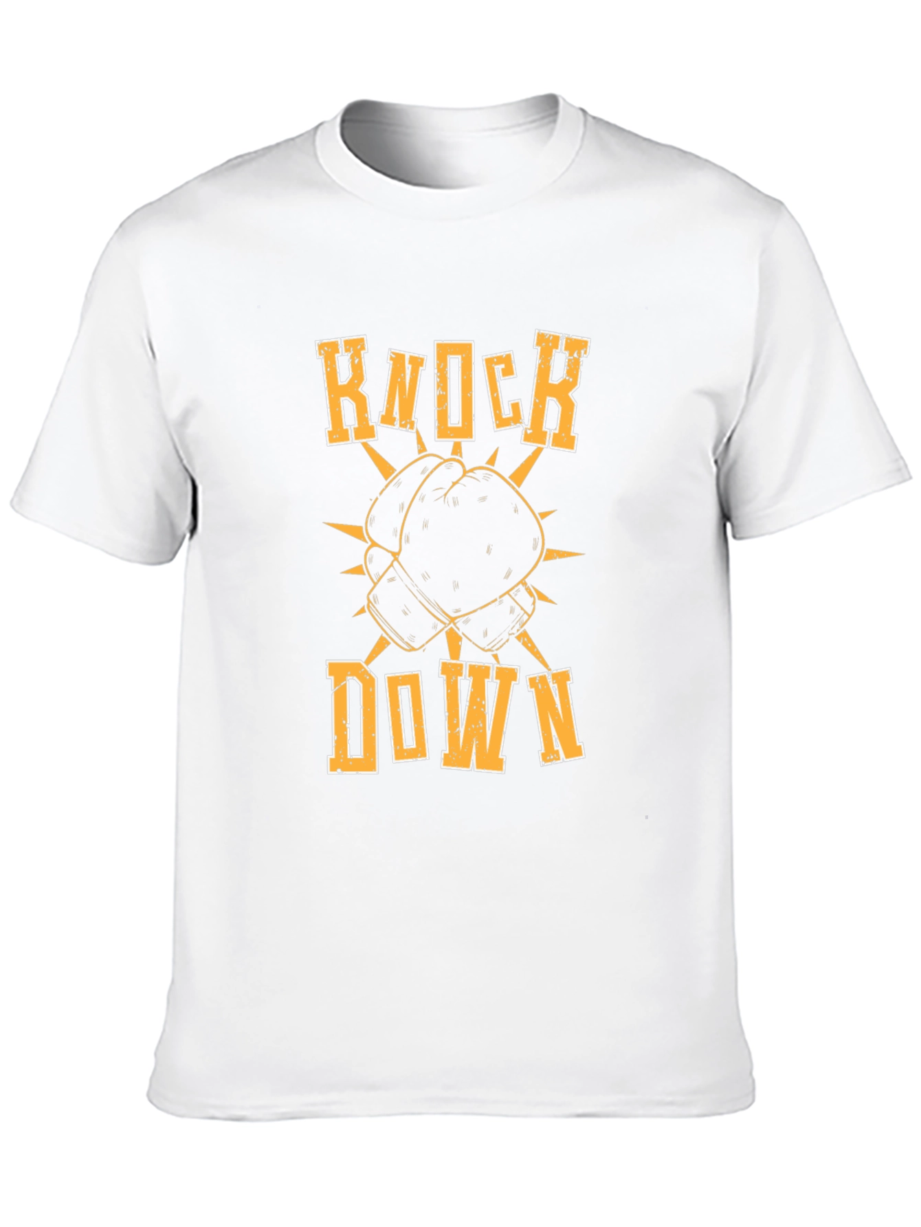 Knock Down Boxing Graphic T-Shirt