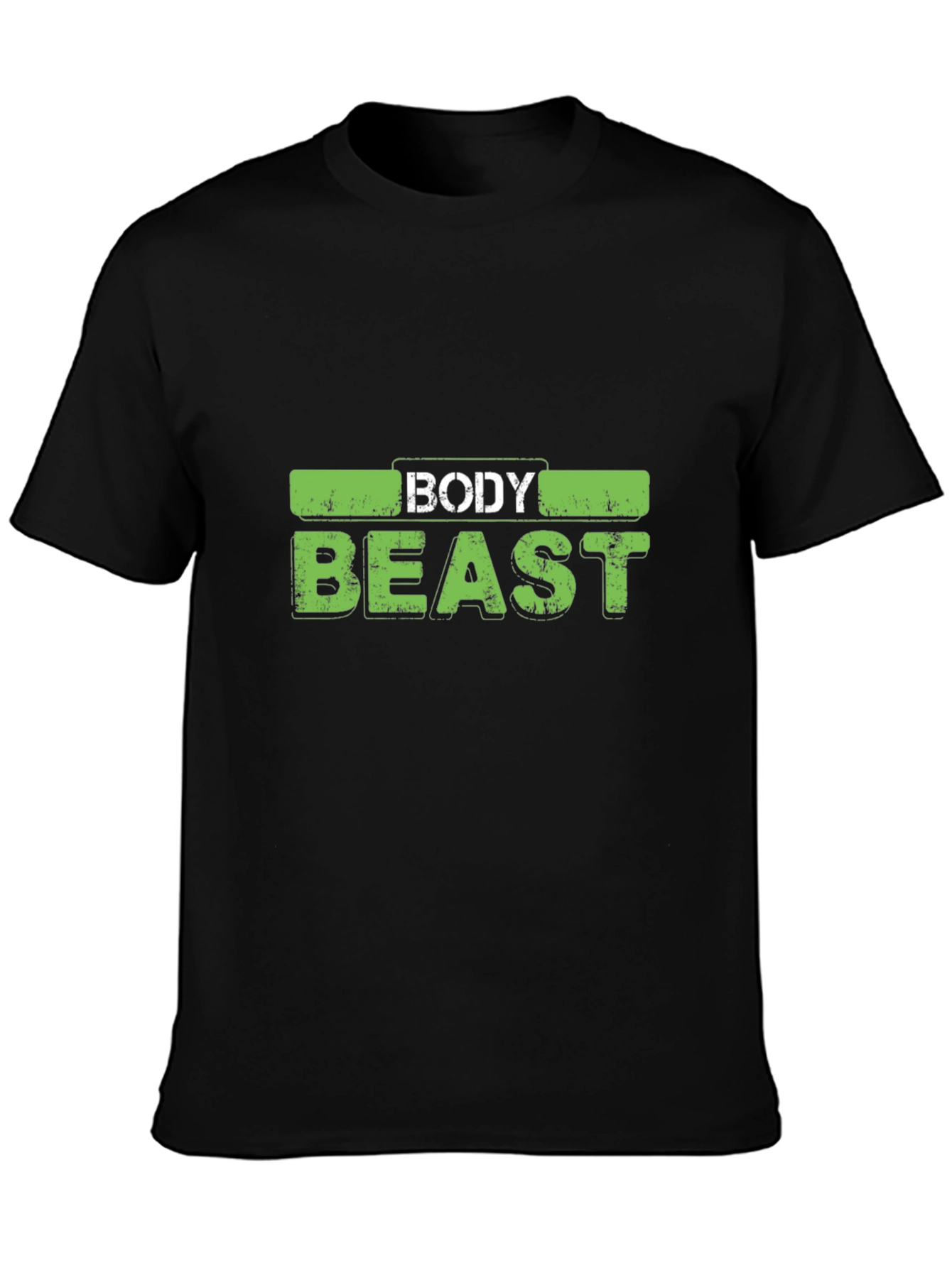 Body Beast Graphic T-Shirt - Black Cotton Tee