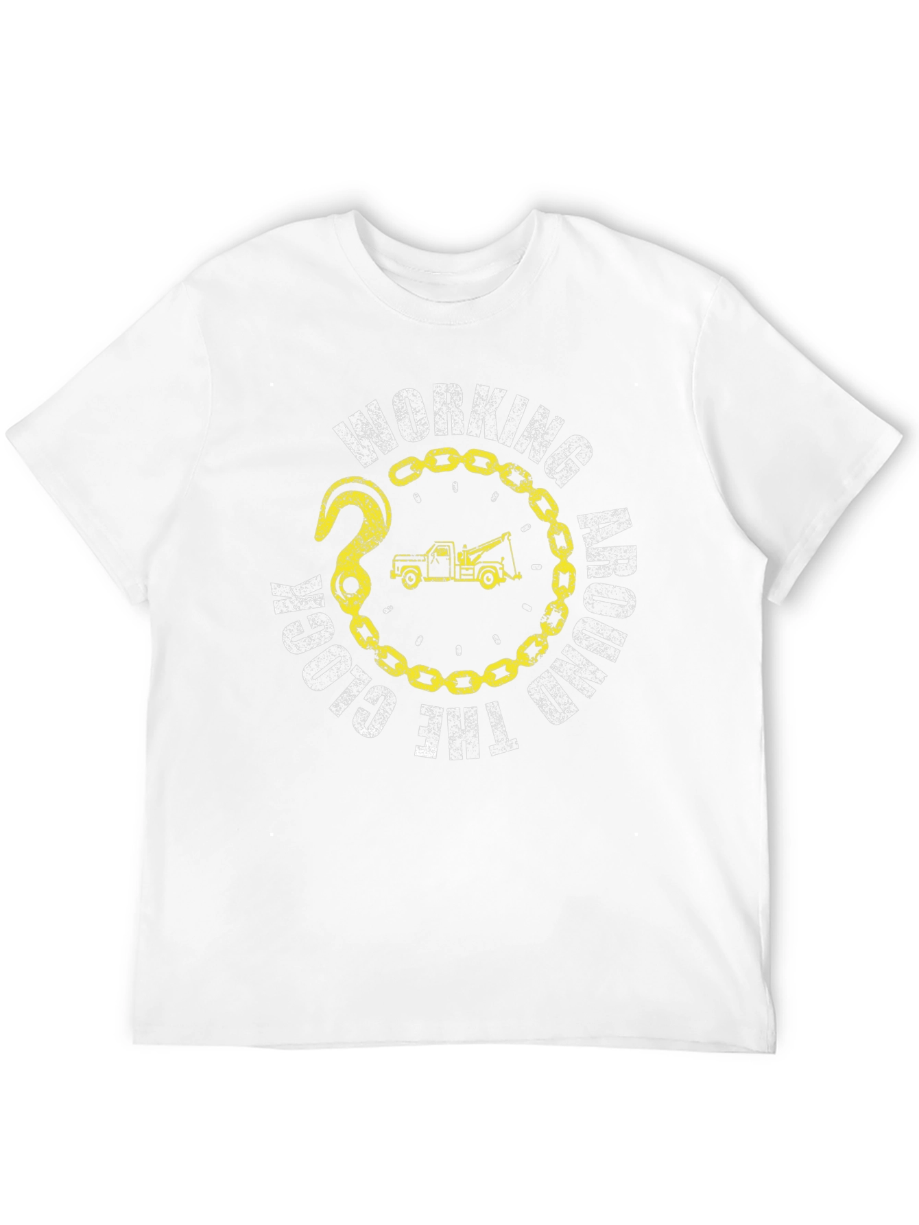 Working Around The Clock Tow Truck T-Shirt