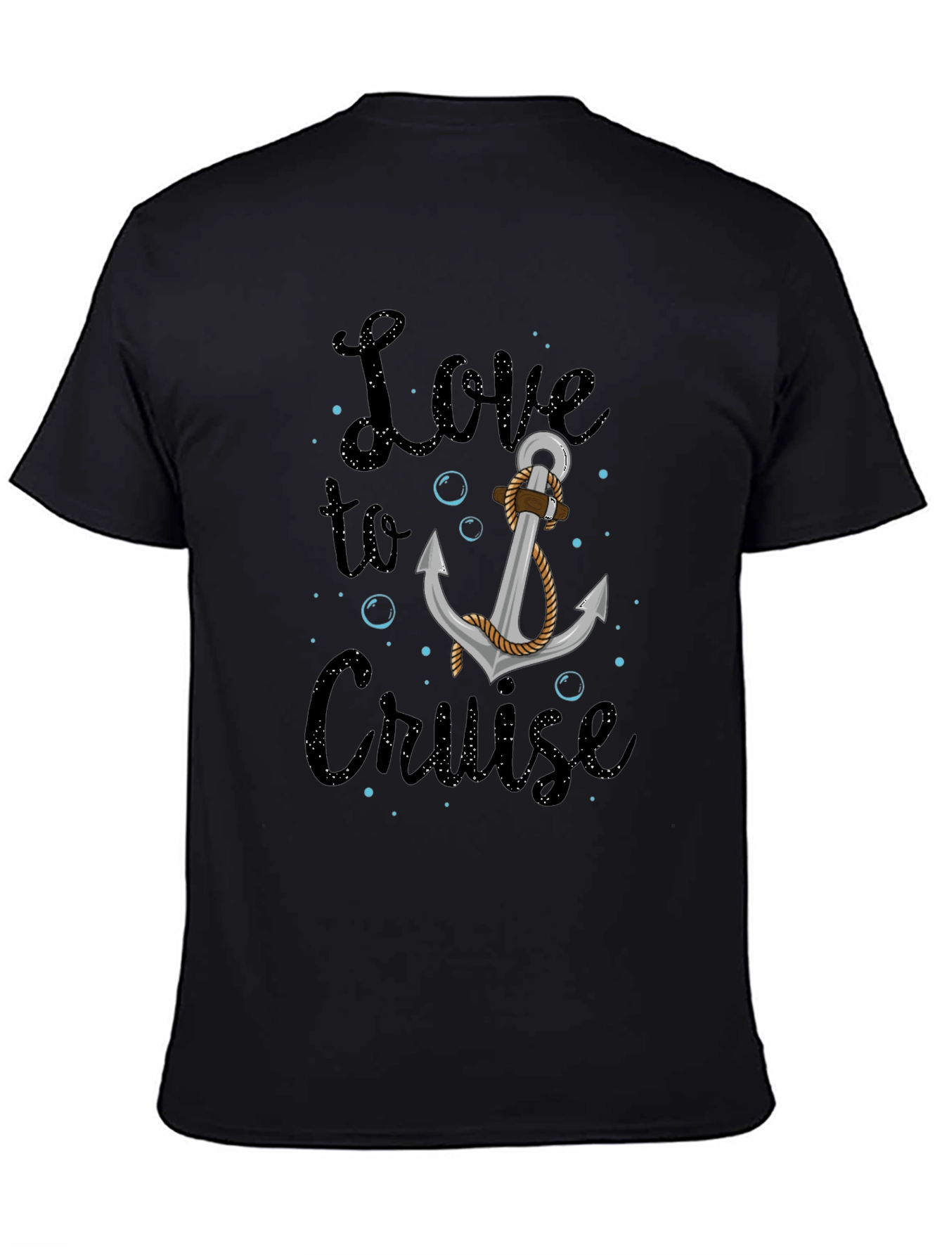 Love to Cruise Graphic Tee Anchor Nautical Shirt