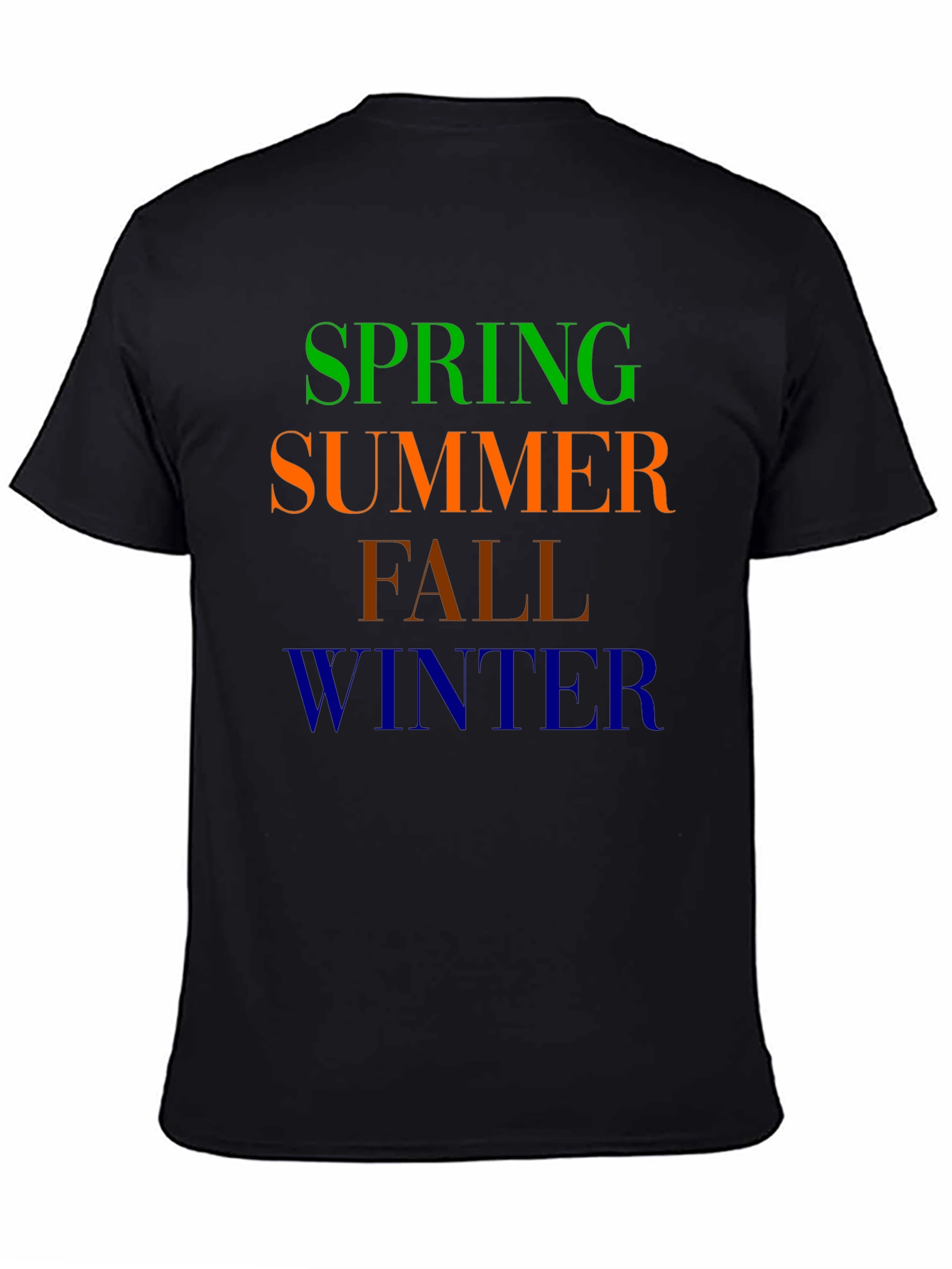 Seasons Graphic Tee - Spring Summer Fall Winter