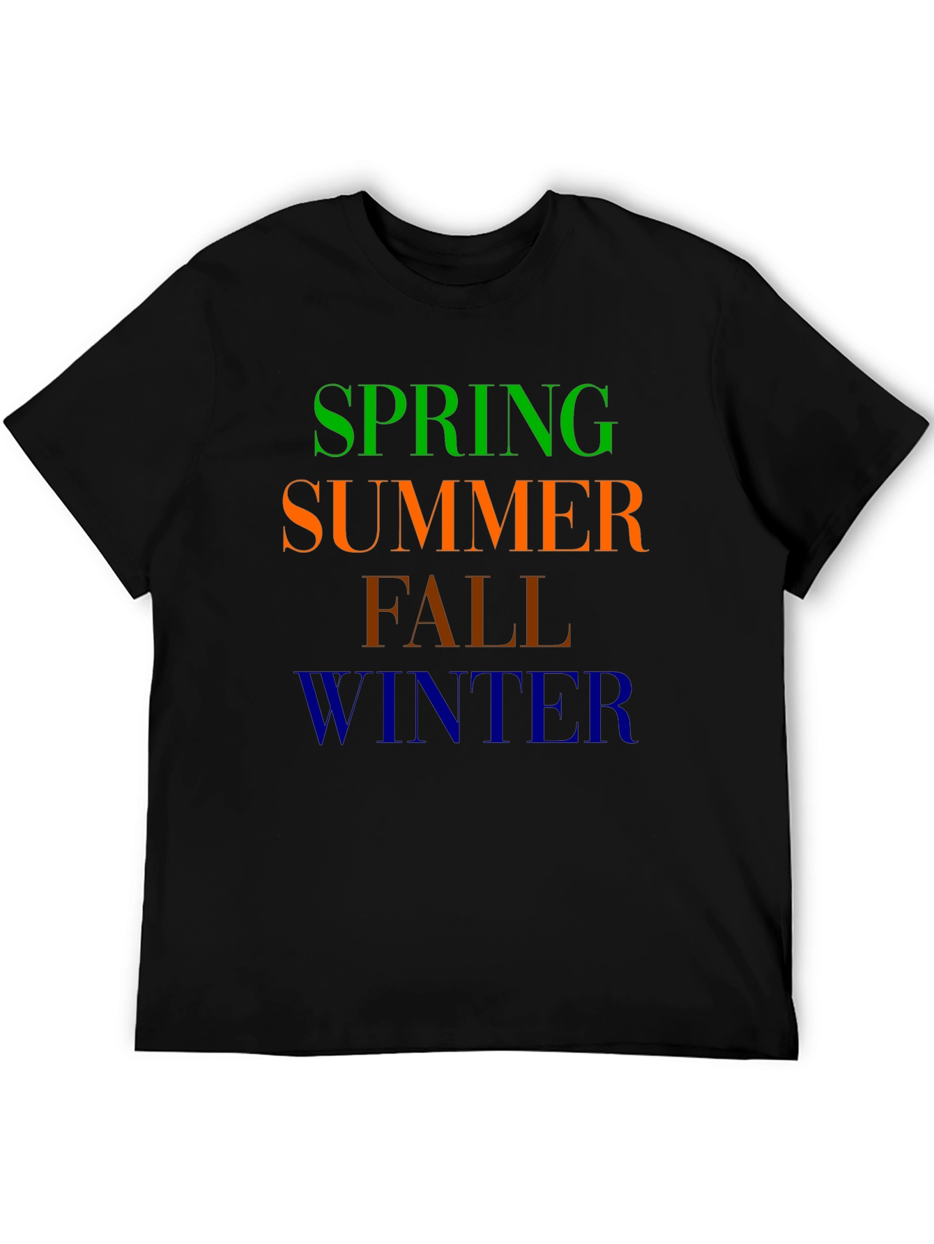 Seasons Graphic Tee - Spring Summer Fall Winter