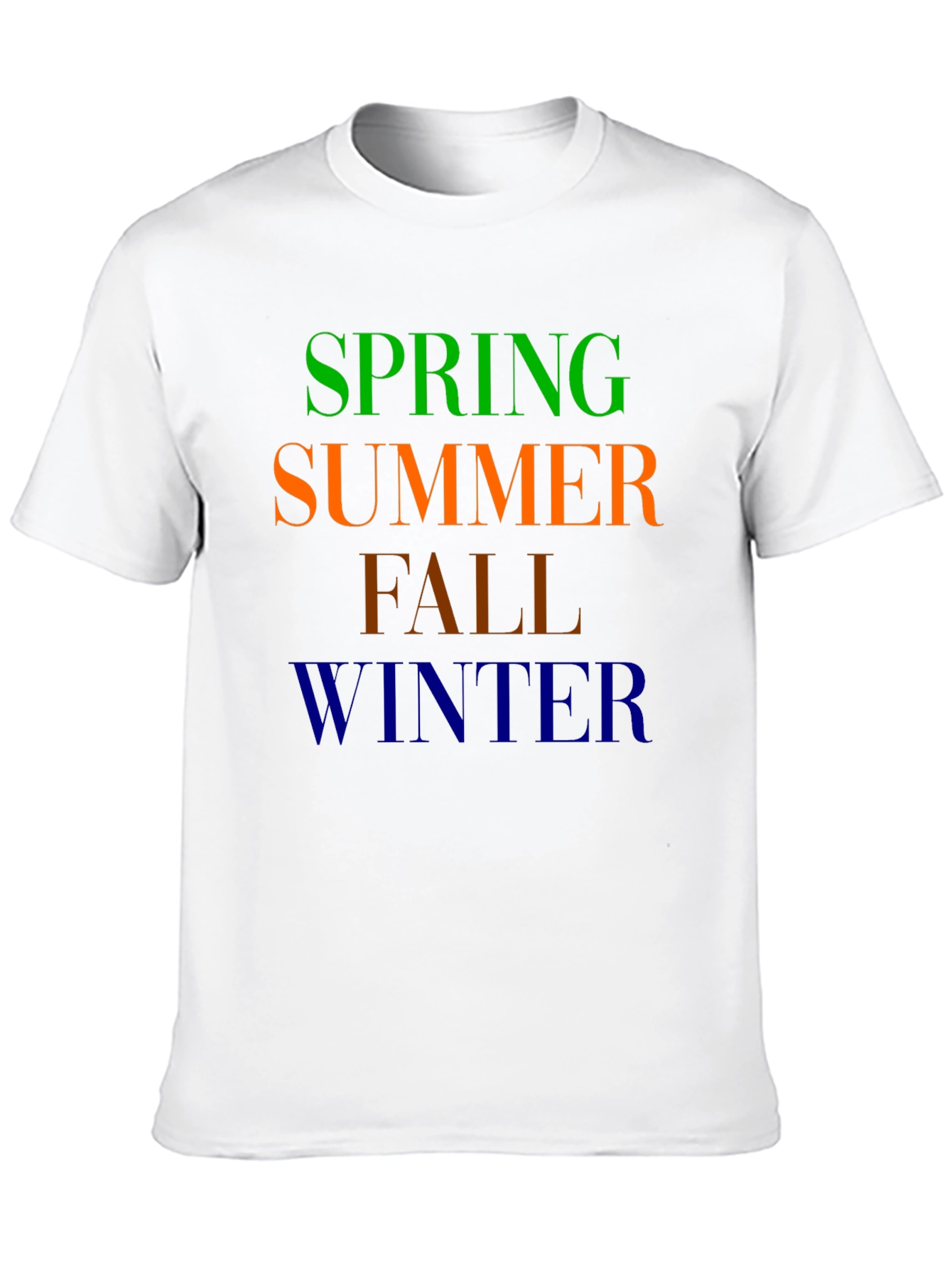 Seasons Graphic Tee - Spring Summer Fall Winter