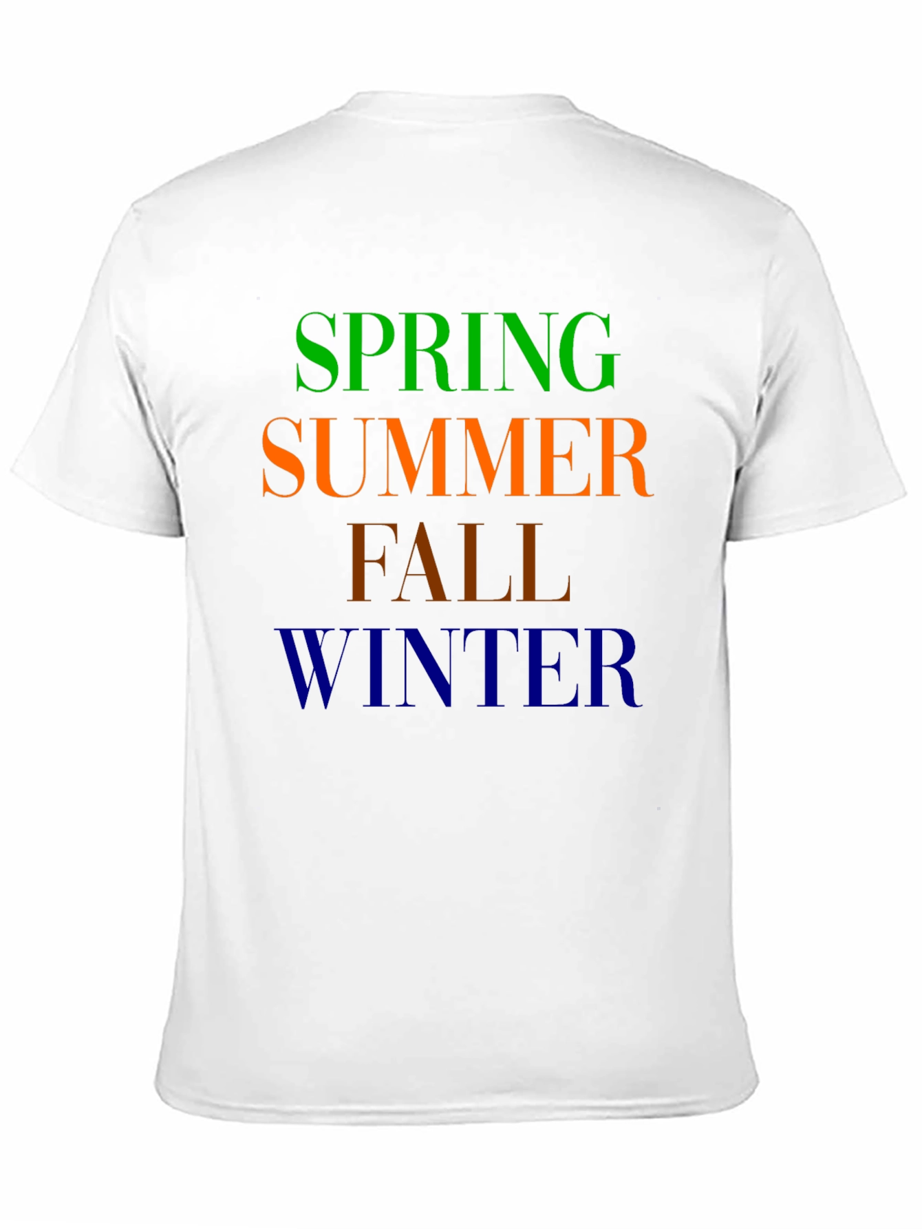 Seasons Graphic Tee - Spring Summer Fall Winter