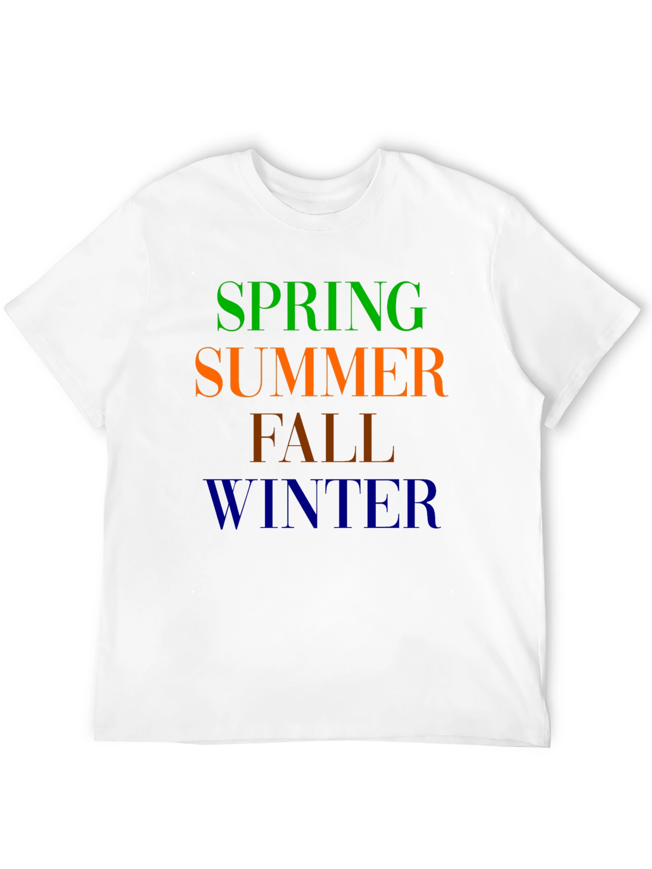Seasons Graphic Tee - Spring Summer Fall Winter
