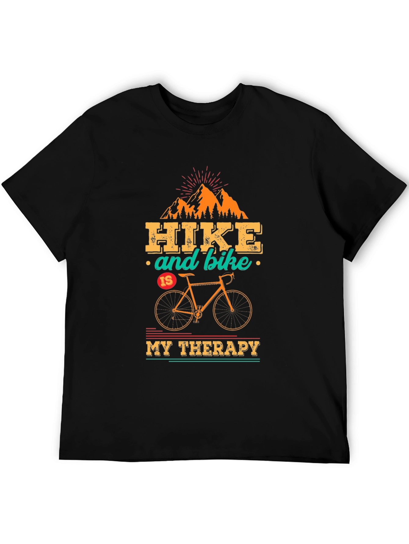 Hike & Bike Therapy T-Shirt