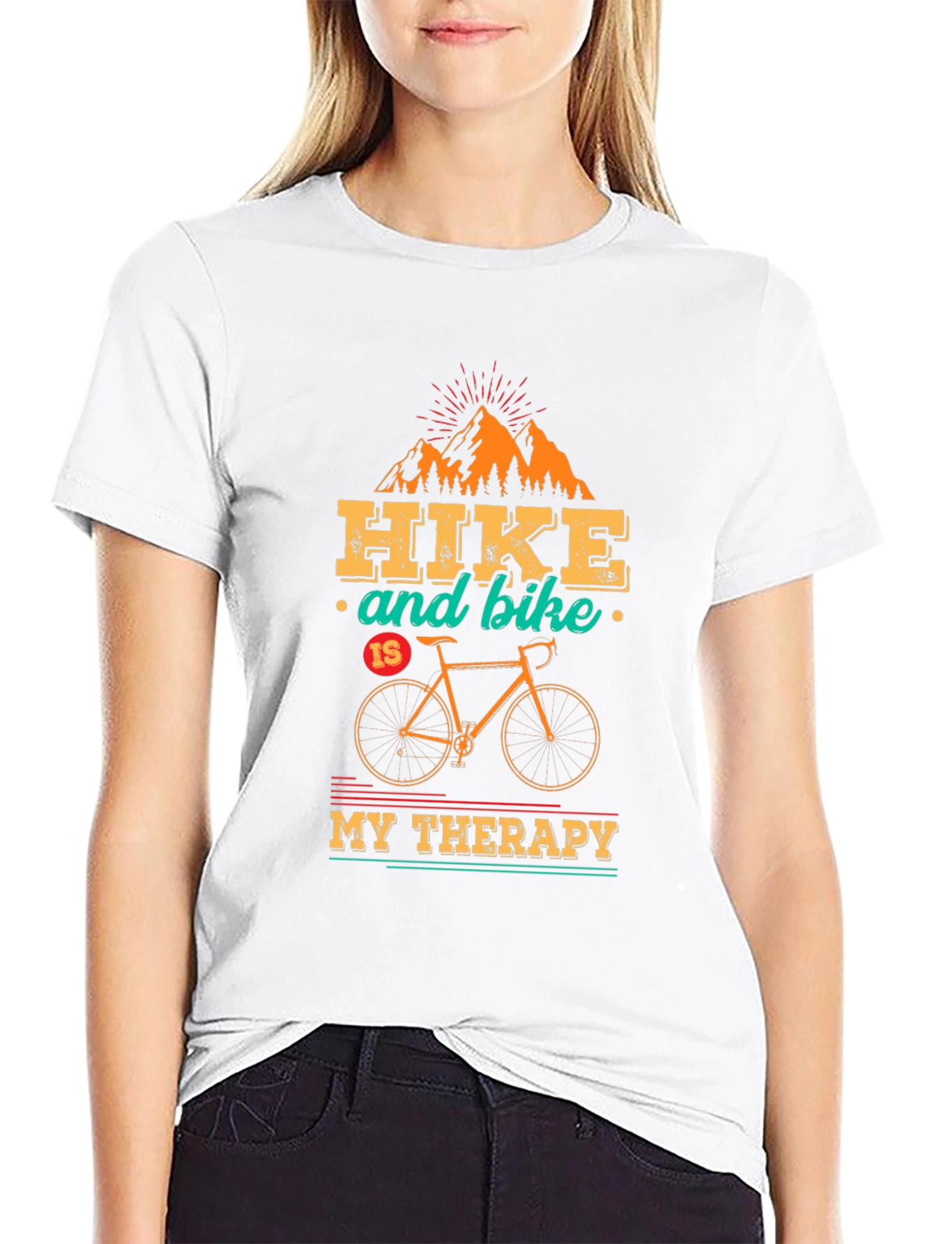 Hike & Bike Therapy T-Shirt