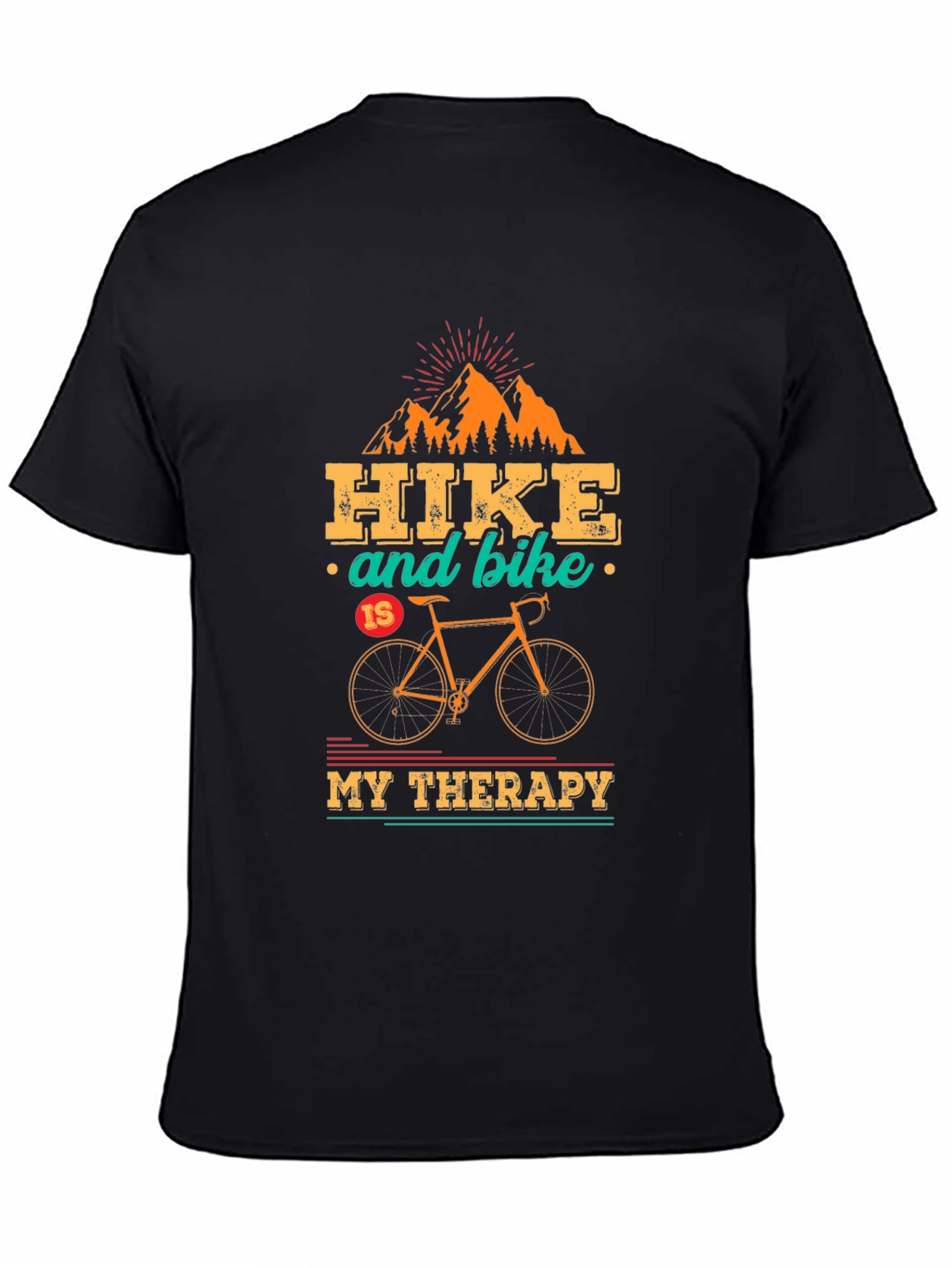 Hike & Bike Therapy T-Shirt