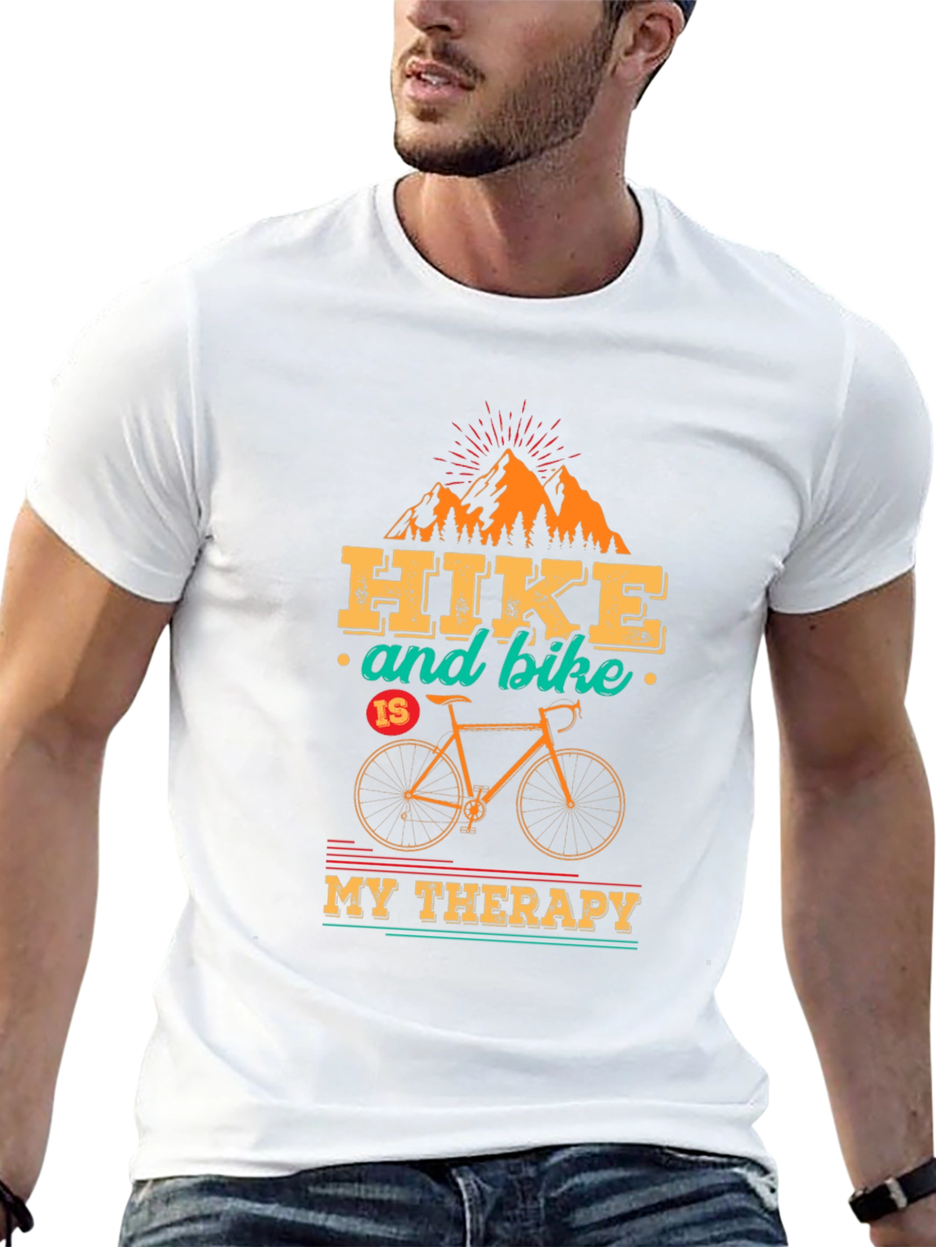 Hike & Bike Therapy T-Shirt