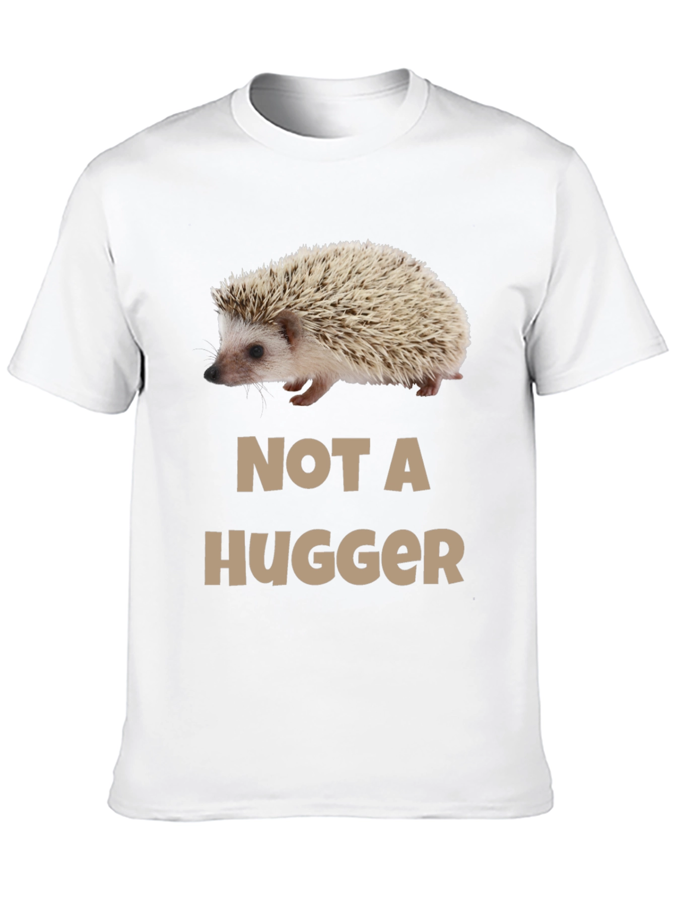 Not A Hugger Hedgehog Graphic Tee