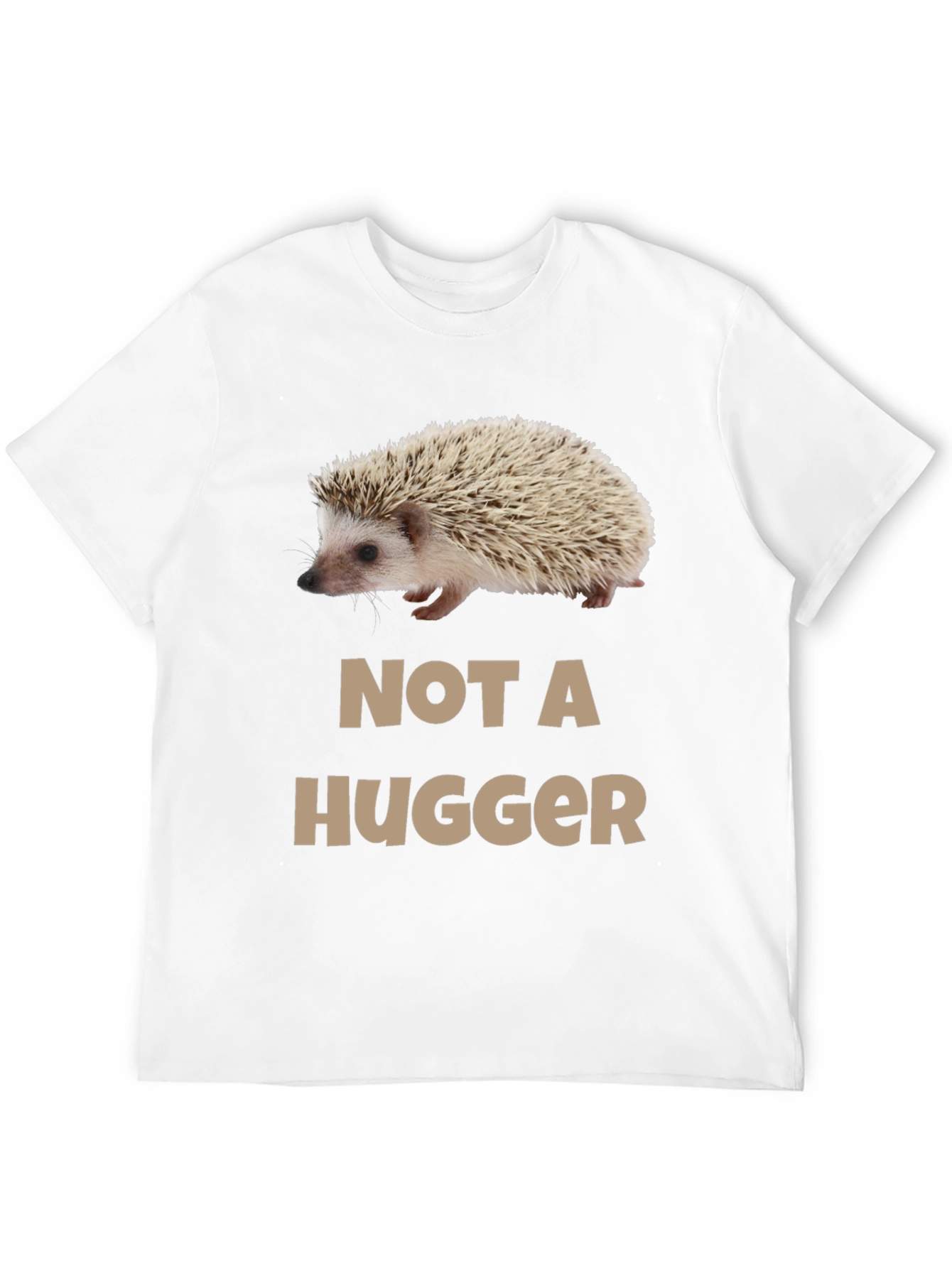 Not A Hugger Hedgehog Graphic Tee