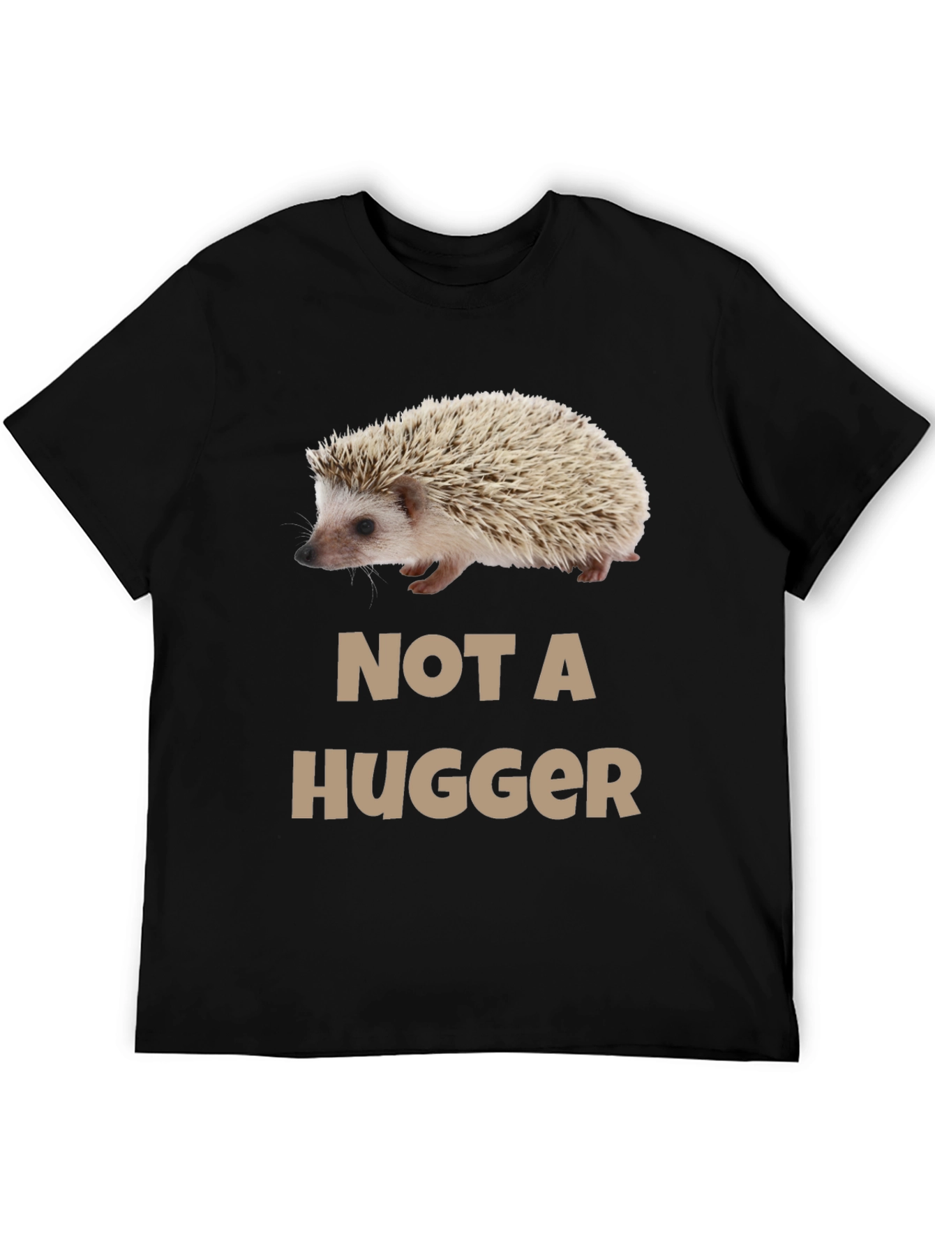 Not A Hugger Hedgehog Graphic Tee