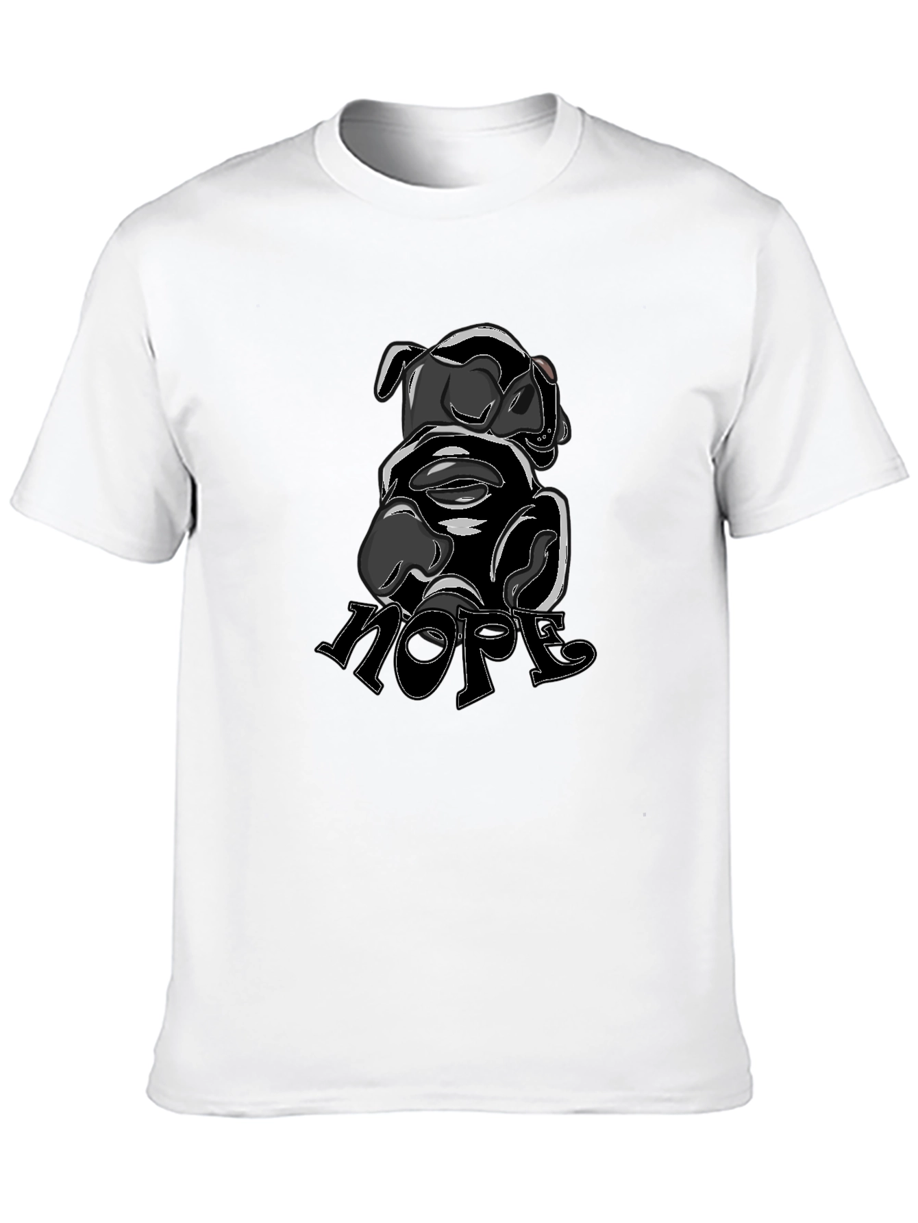 Graphic Print HOPE T-Shirt - Casual Wear