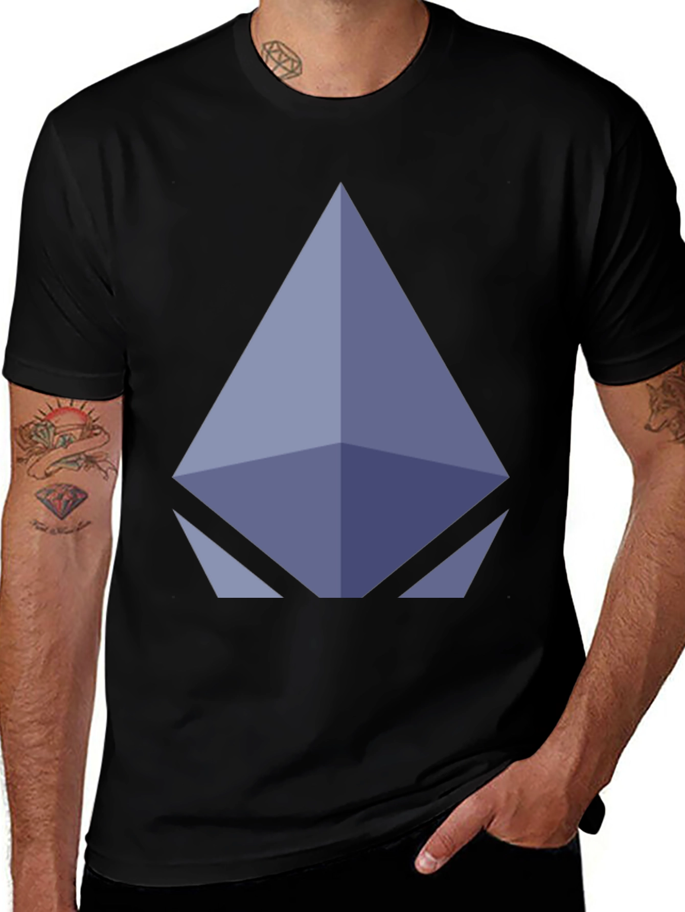 Ethereum Logo T-Shirt - Crypto Fashion