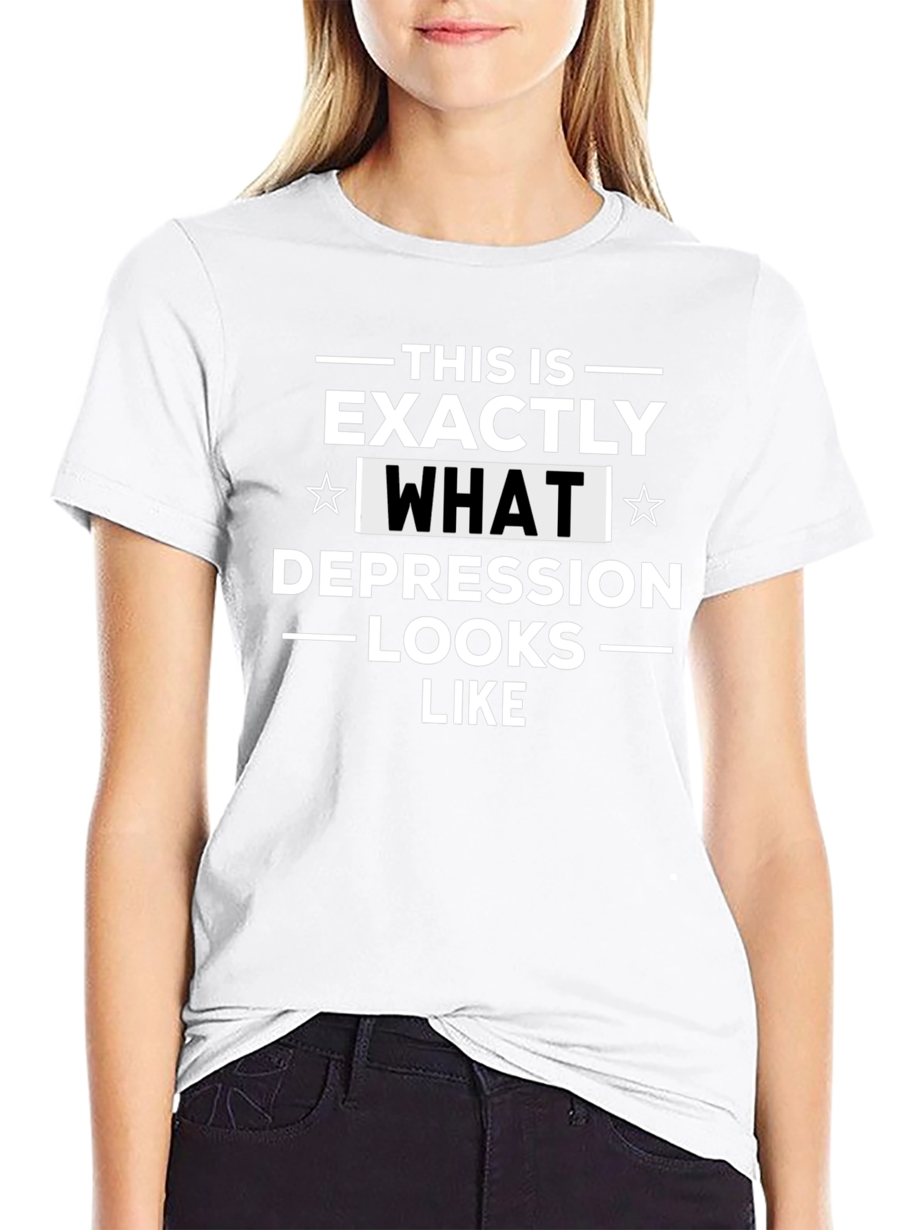 Depression Looks Like This T-Shirt