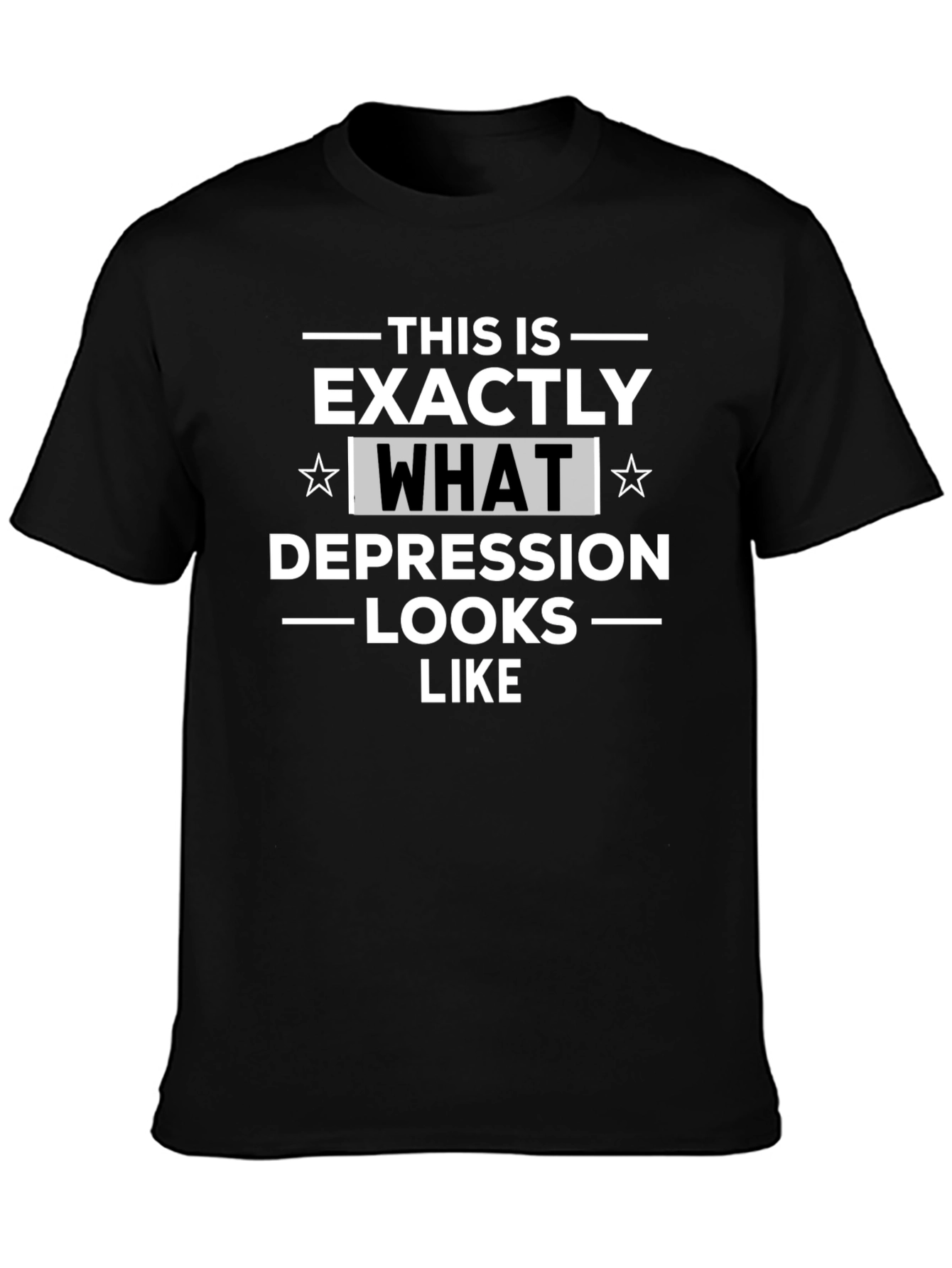 Depression Looks Like This T-Shirt