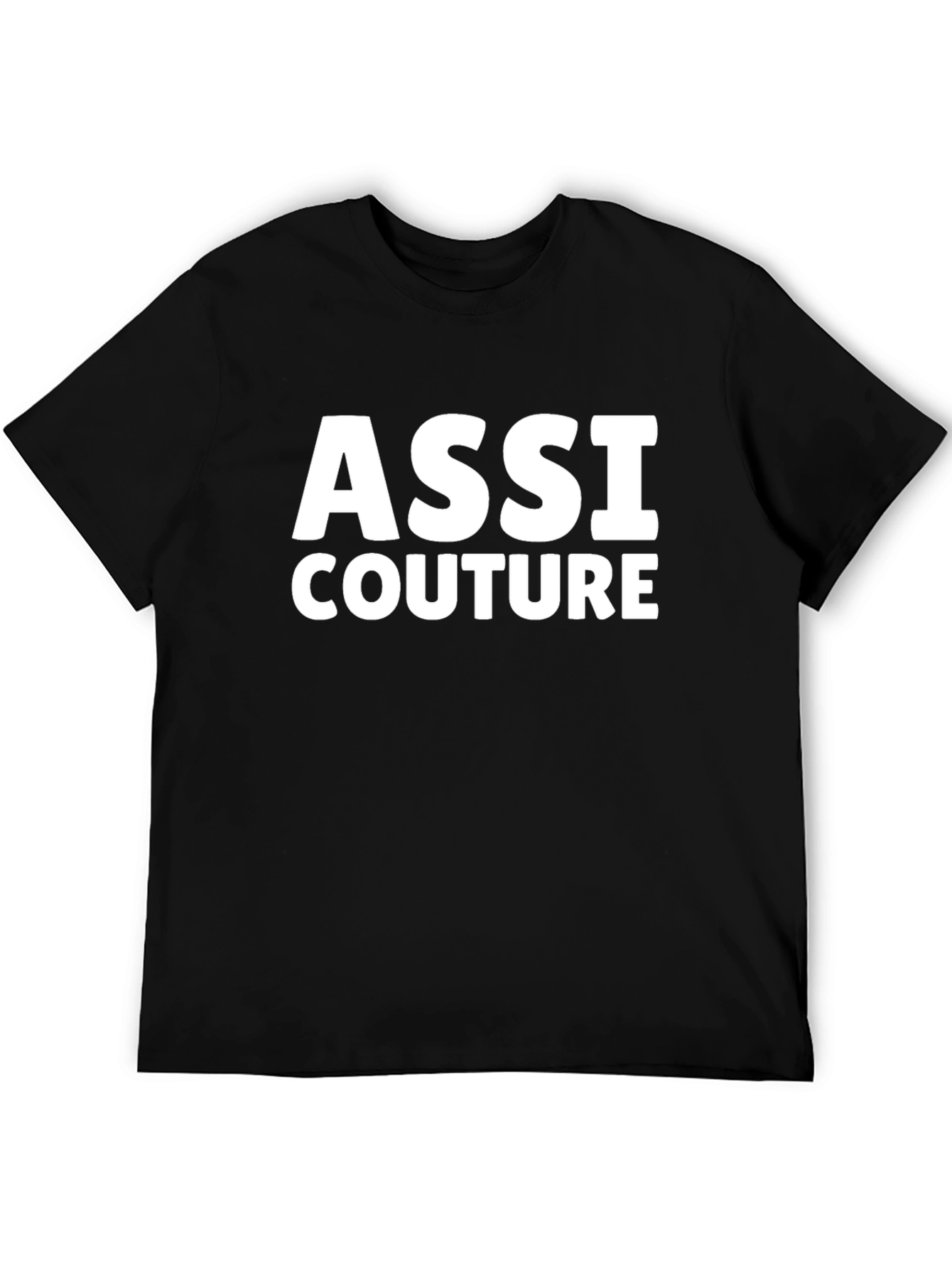 ASSI Couture Black T-Shirt