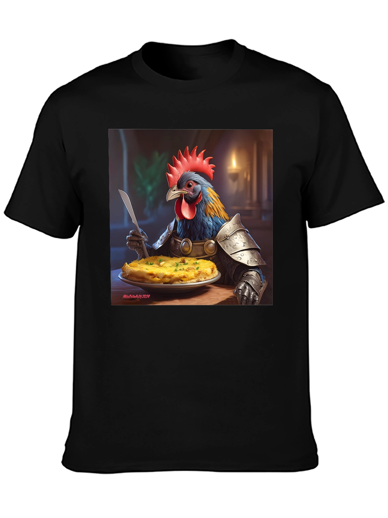 Knight Rooster T-Shirt