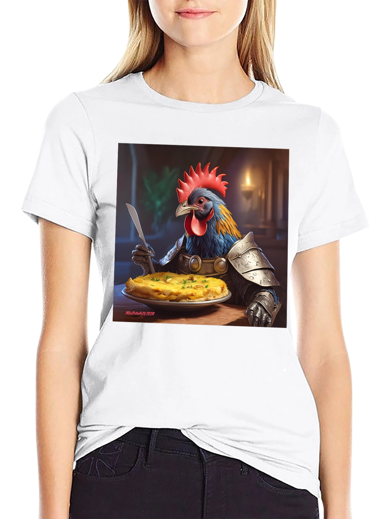 Knight Rooster T-Shirt