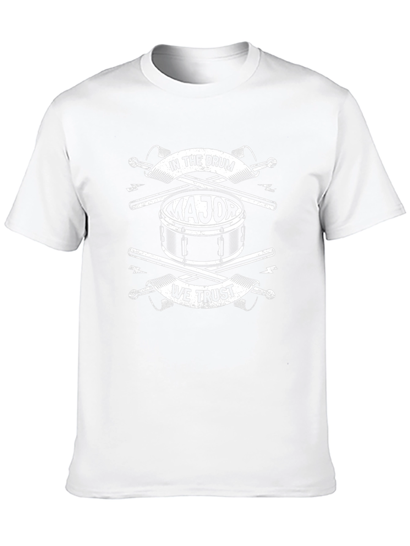 In The Drum We Trust Black T-Shirt