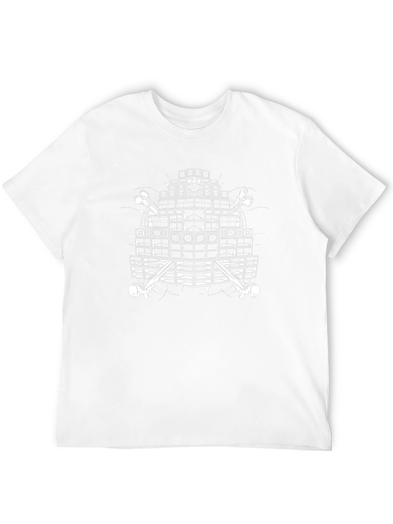 Skull Sound System Black Graphic T-Shirt