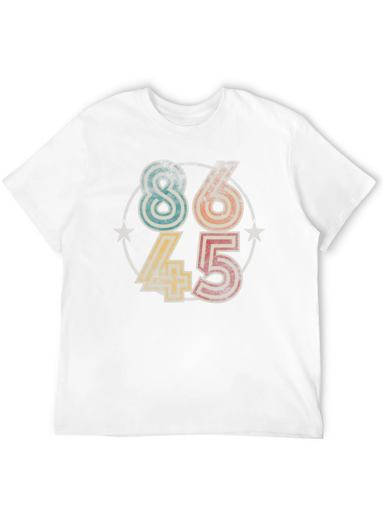 Retro 8645 Graphic Tee - Statement T-Shirt