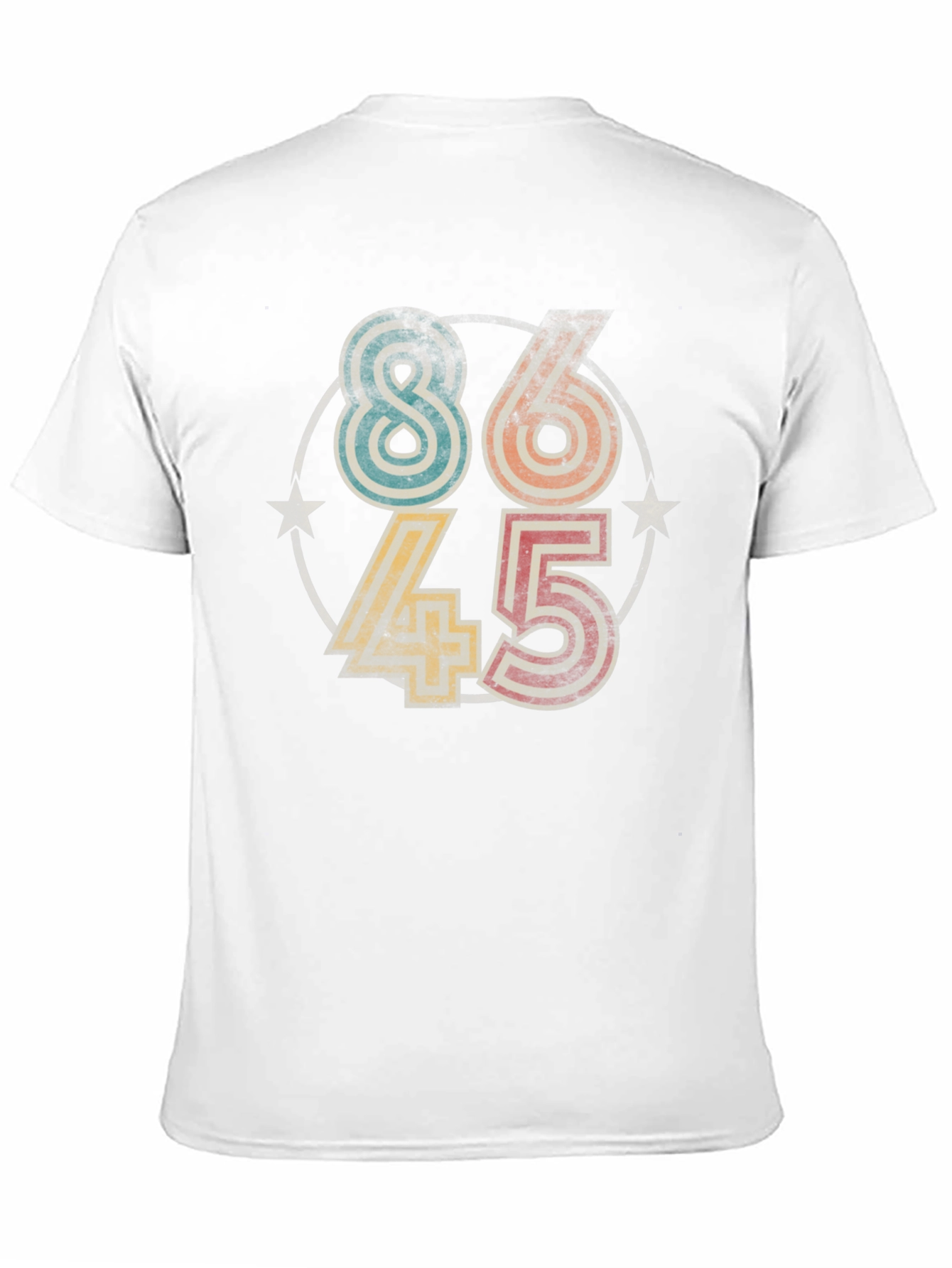 Retro 8645 Graphic Tee - Statement T-Shirt