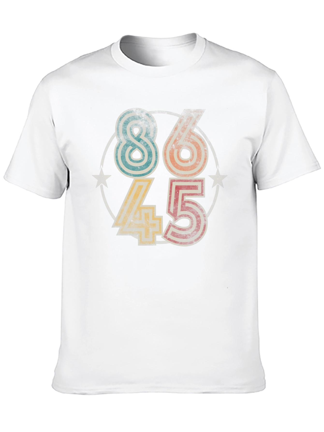 Retro 8645 Graphic Tee - Statement T-Shirt