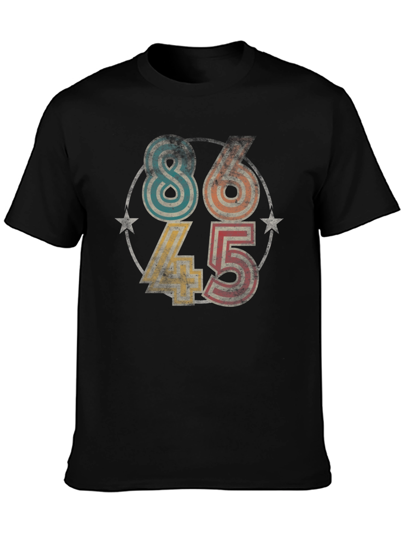 Retro 8645 Graphic Tee - Statement T-Shirt