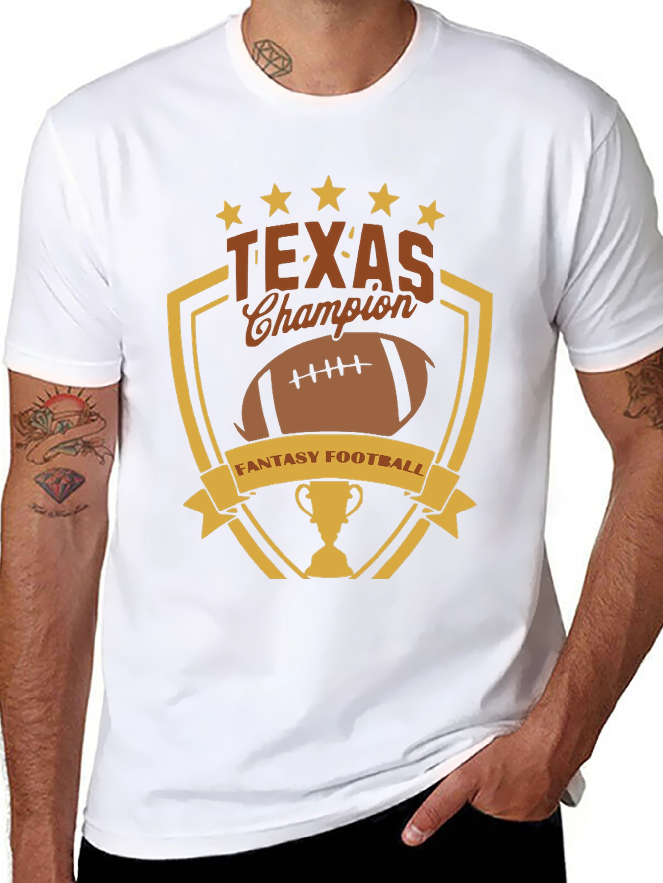 Texas Champion Fantasy Football T-Shirt