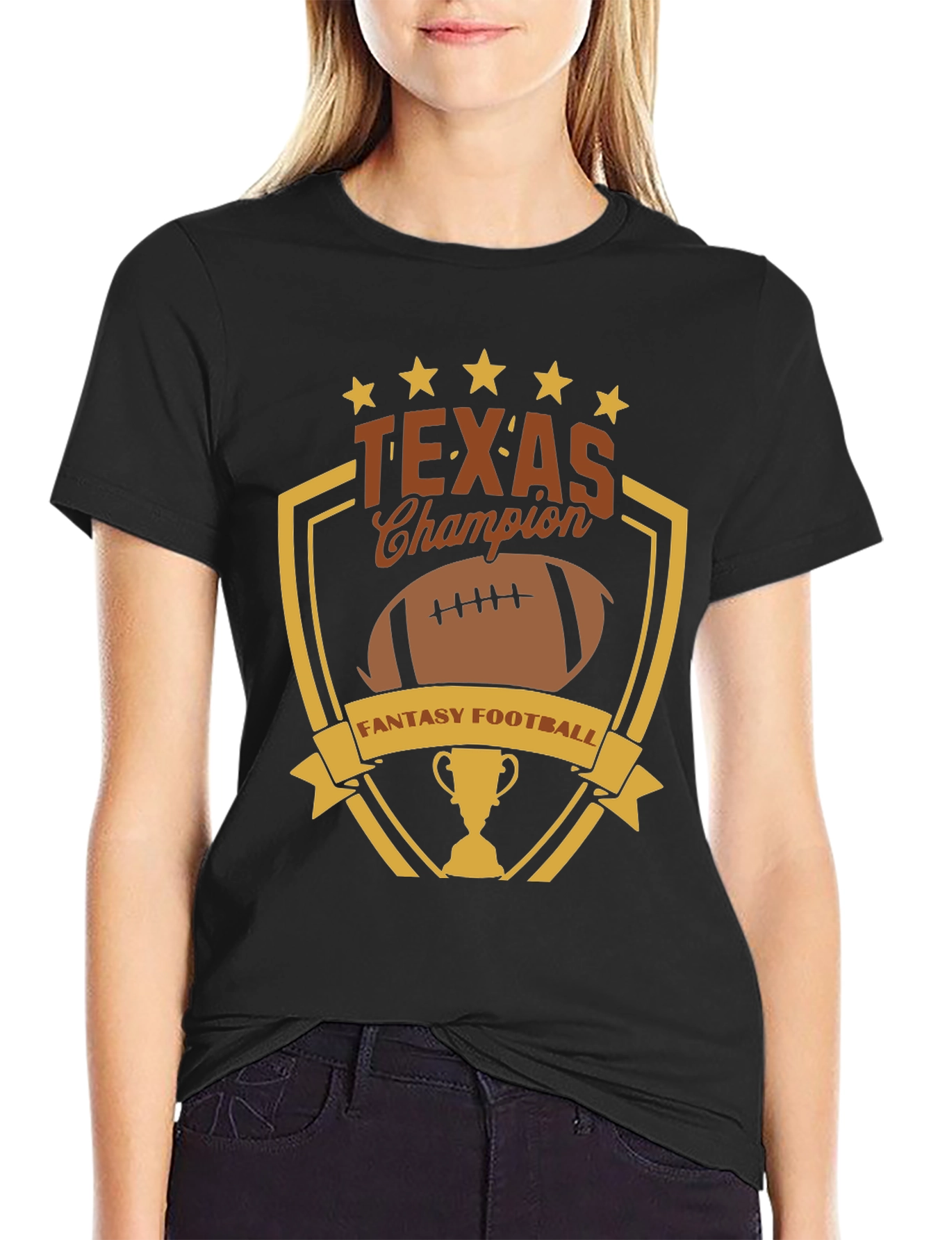 Texas Champion Fantasy Football T-Shirt