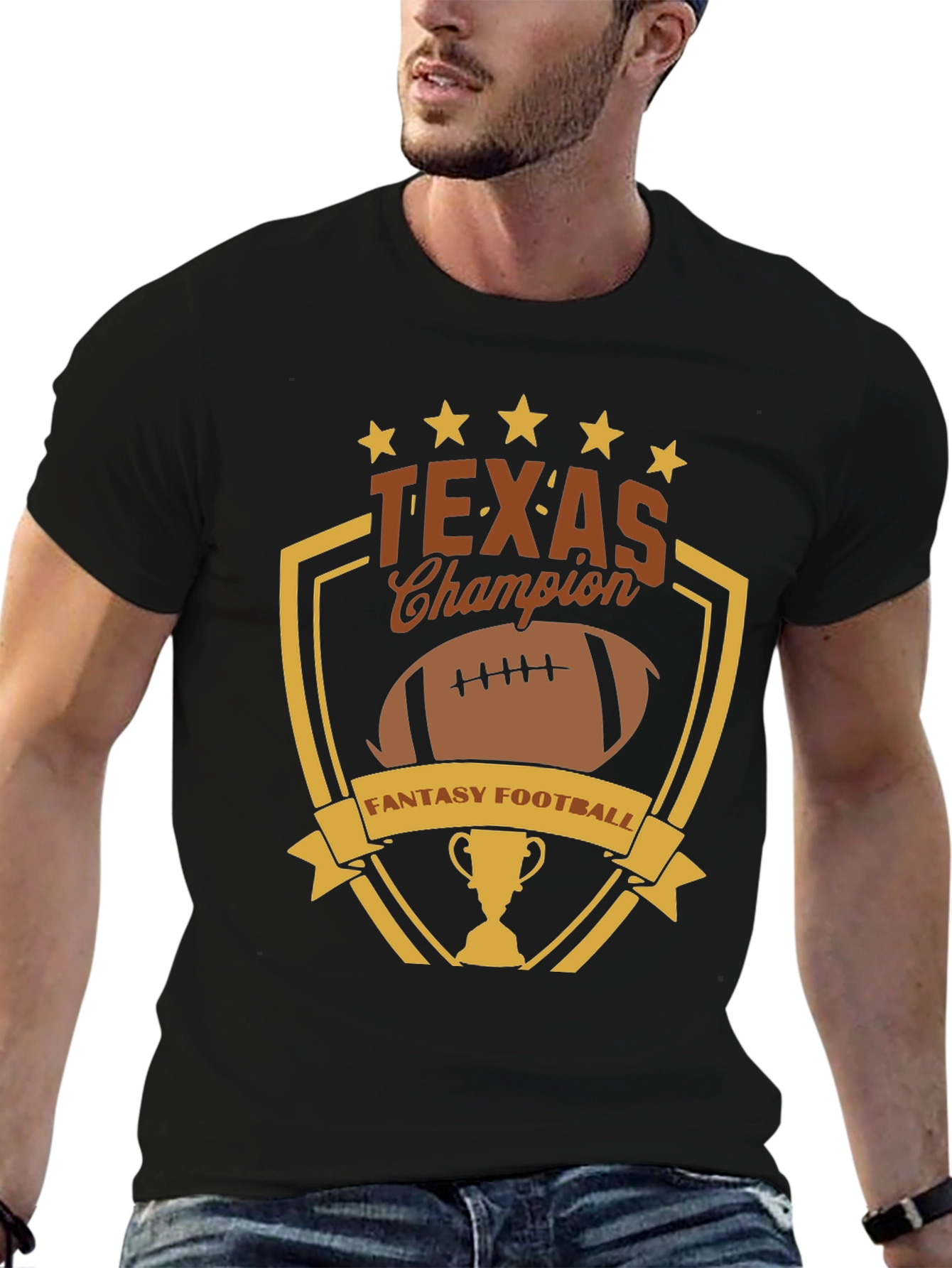 Texas Champion Fantasy Football T-Shirt