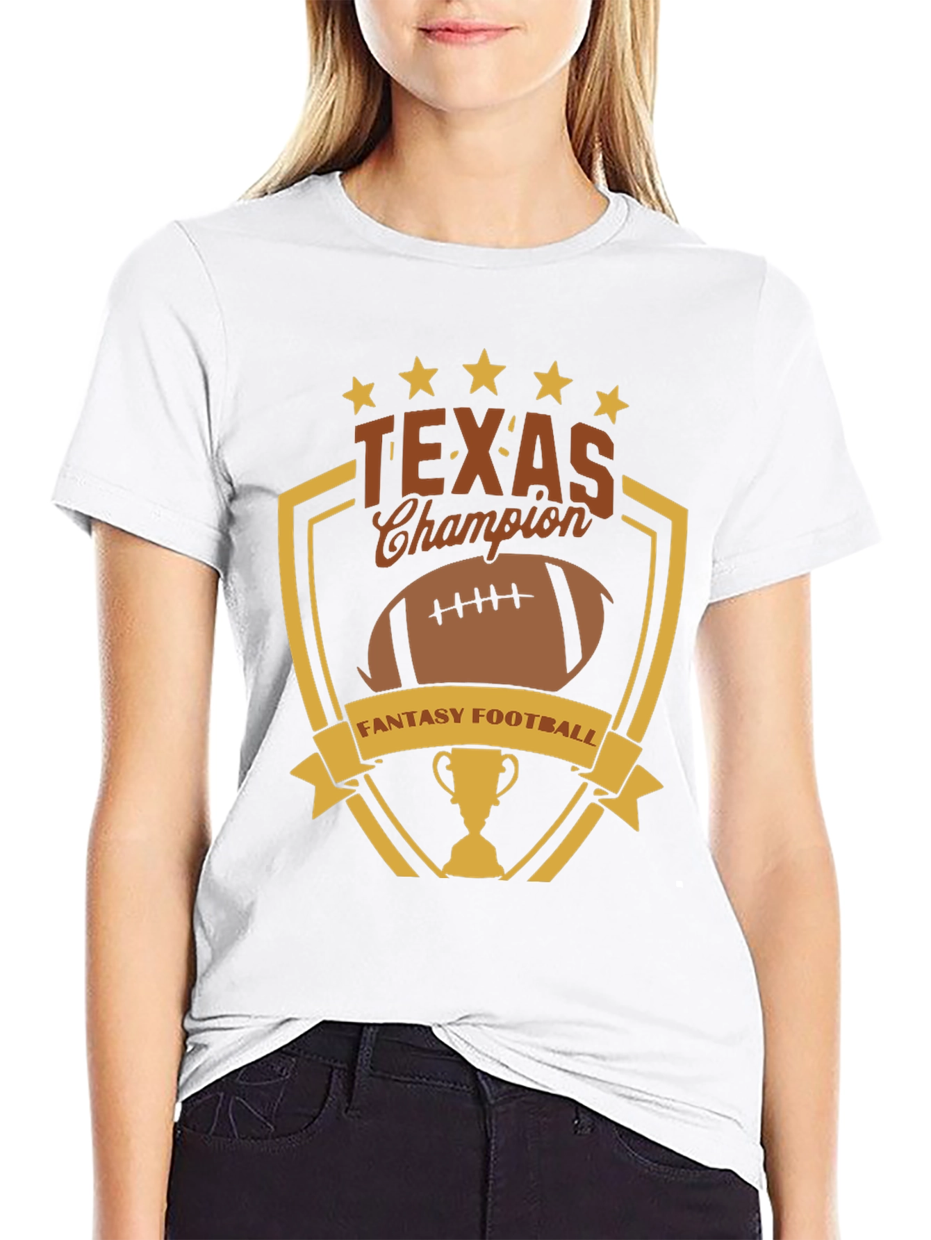 Texas Champion Fantasy Football T-Shirt