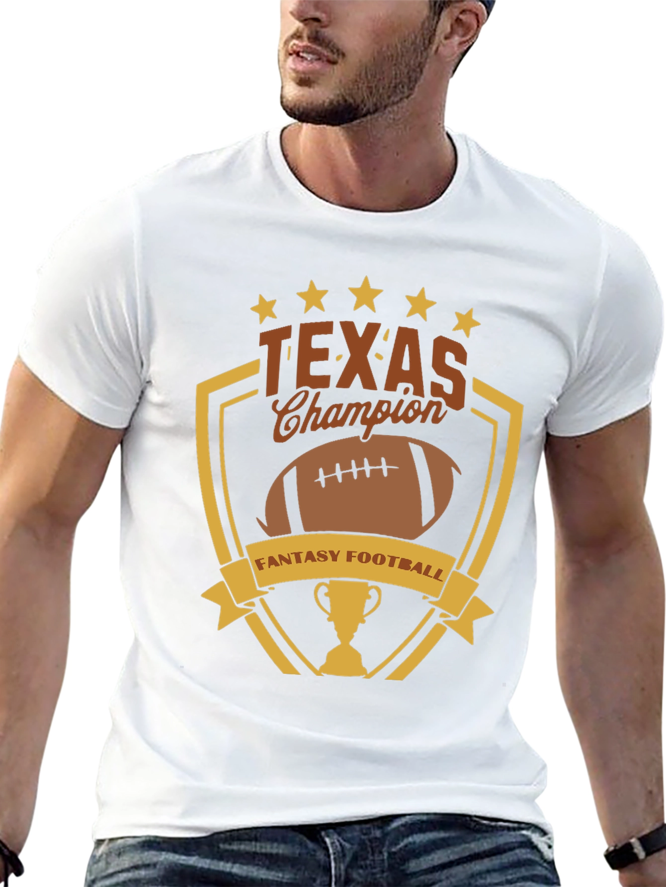 Texas Champion Fantasy Football T-Shirt