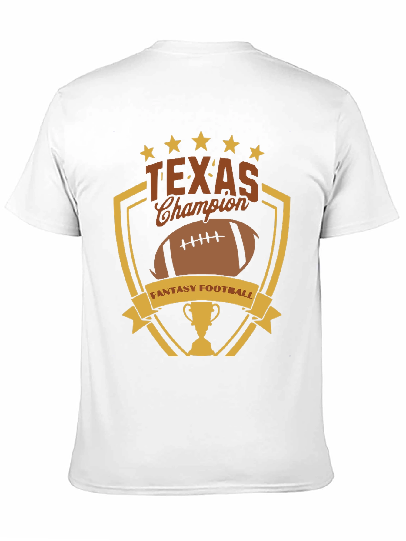 Texas Champion Fantasy Football T-Shirt