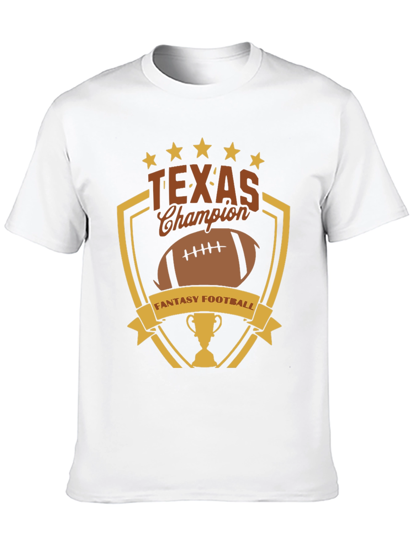 Texas Champion Fantasy Football T-Shirt