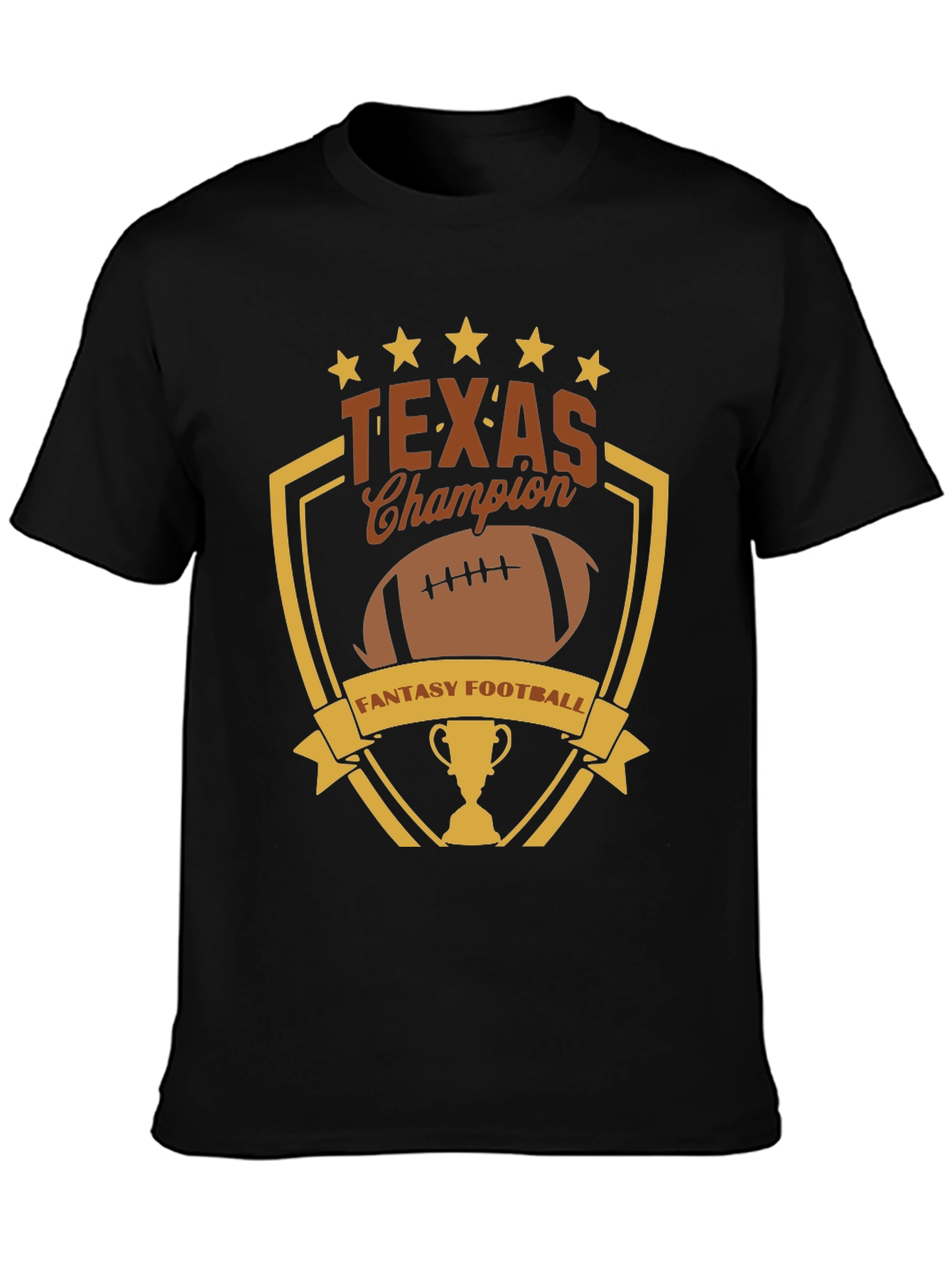 Texas Champion Fantasy Football T-Shirt