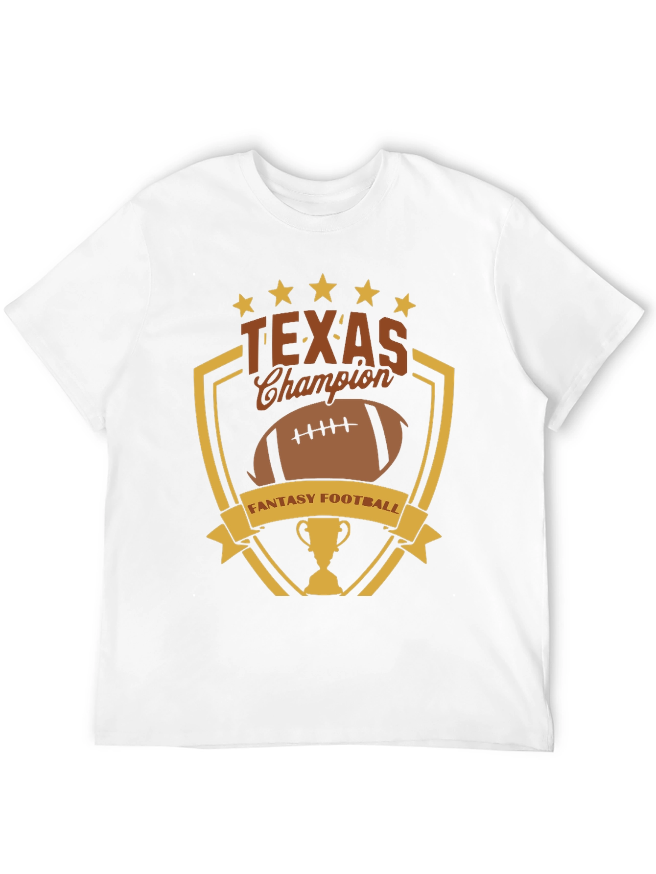 Texas Champion Fantasy Football T-Shirt