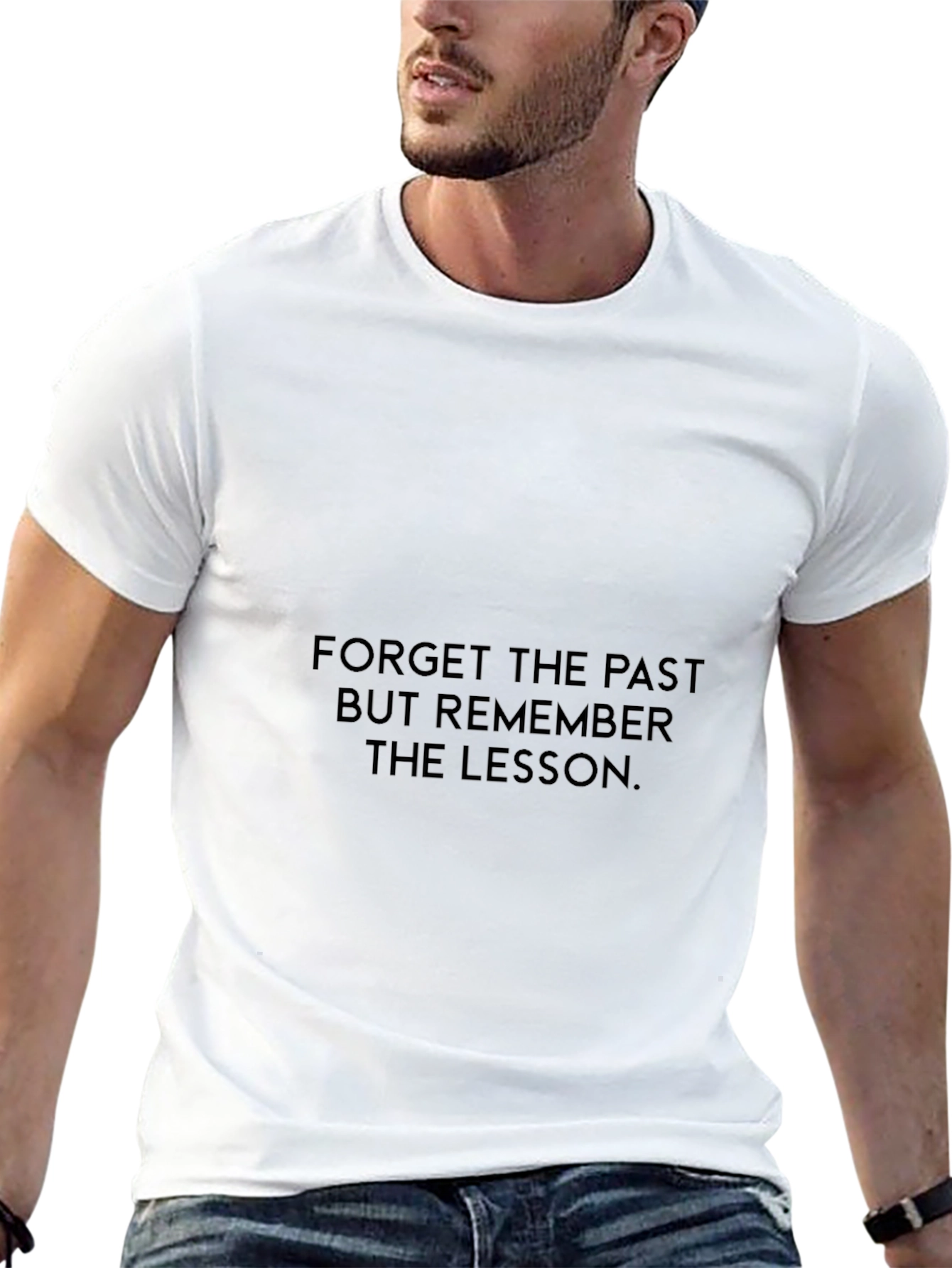 Motivational Tee: Forget the Past Learn