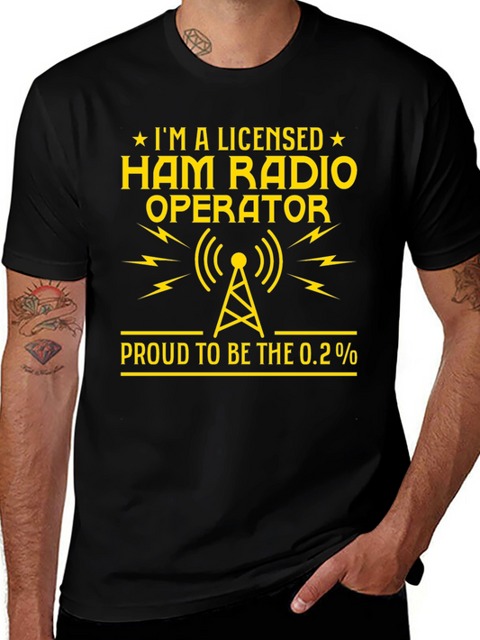 Licensed Ham Radio Operator T-Shirt
