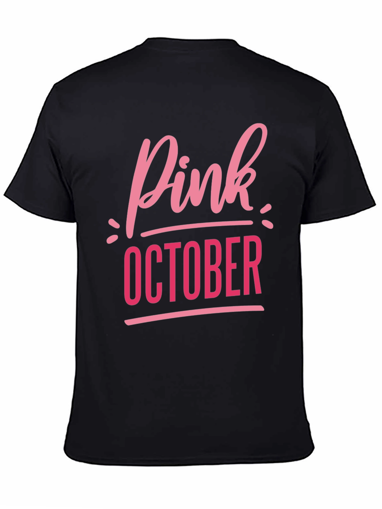 Pink October Breast Cancer Awareness T-Shirt