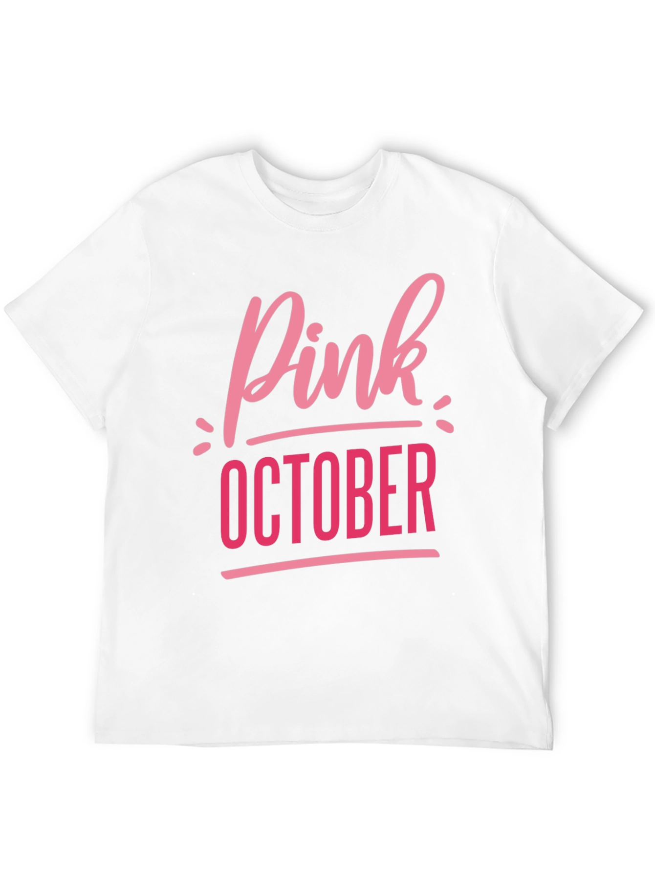 Pink October Breast Cancer Awareness T-Shirt