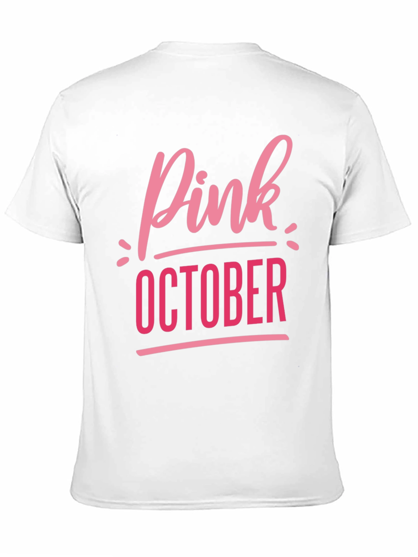 Pink October Breast Cancer Awareness T-Shirt